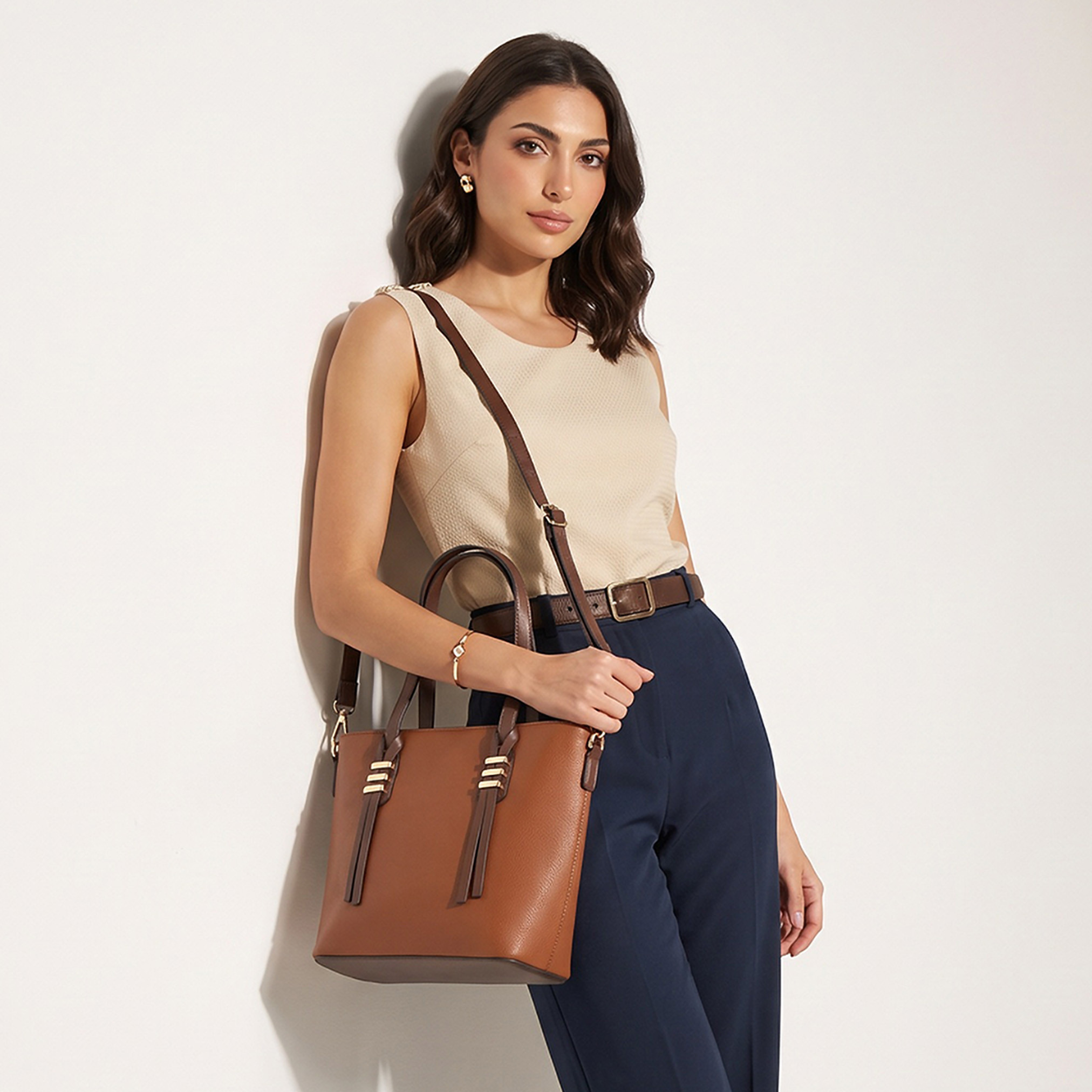 شنطة توتي بارزة الملمس بحزام قابل للفصل من ساشا-women-bagsandwallets-handbags-image-8