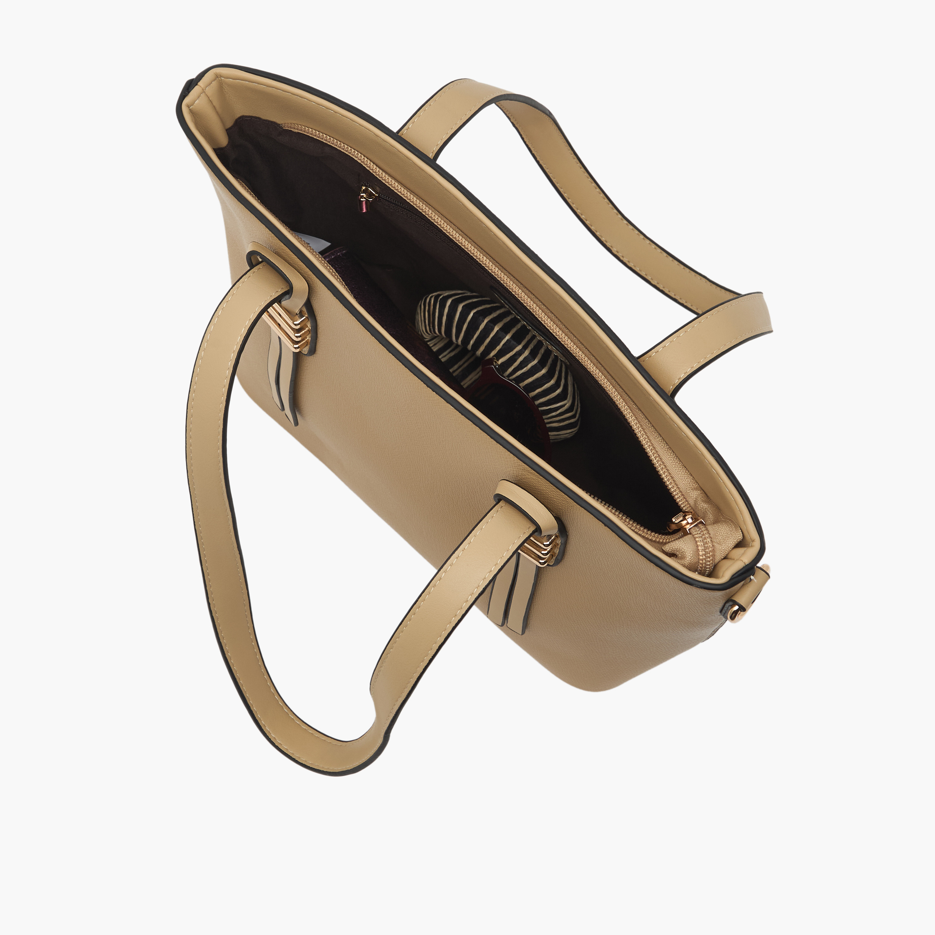 شنطة توتي بارزة الملمس بحزام قابل للفصل من ساشا-women-bagsandwallets-handbags-image-8