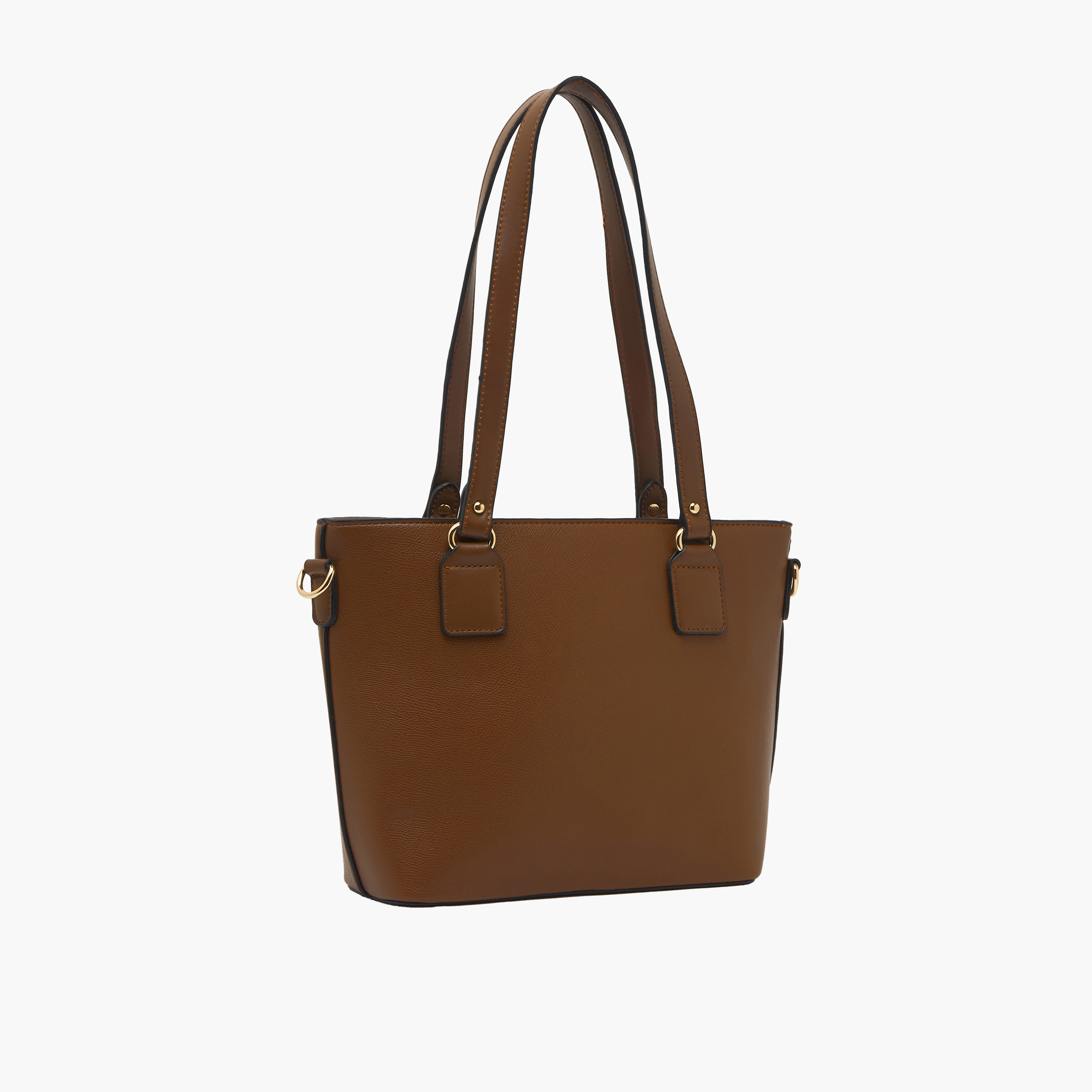 Sasha Textured Tote Bag with Detachable Strap-women-bagsandwallets-handbags-image-3