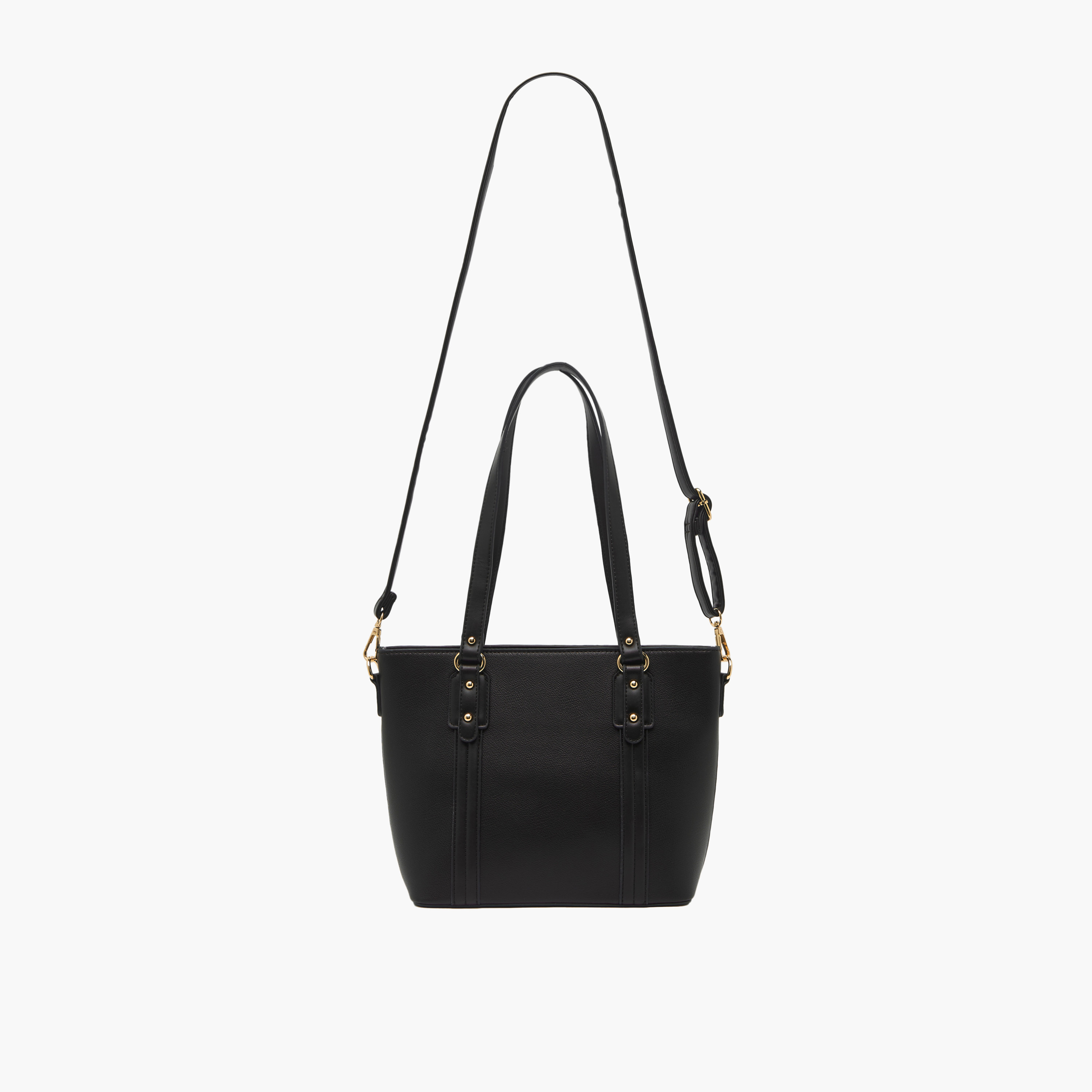 Sasha Textured Tote Bag with Detachable Strap-women-bagsandwallets-handbags-image-2