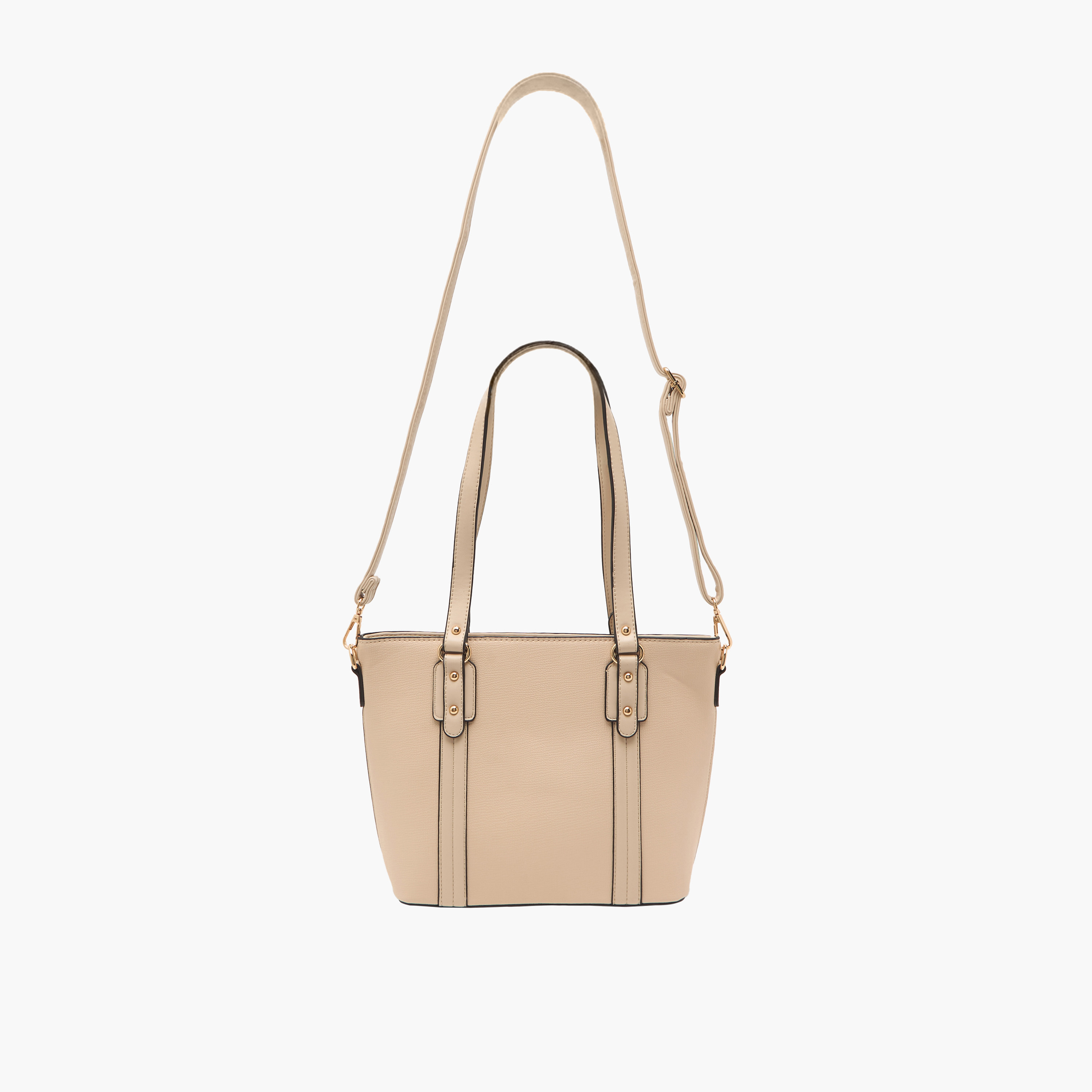 Sasha Textured Tote Bag with Detachable Strap-women-bagsandwallets-handbags-image-2