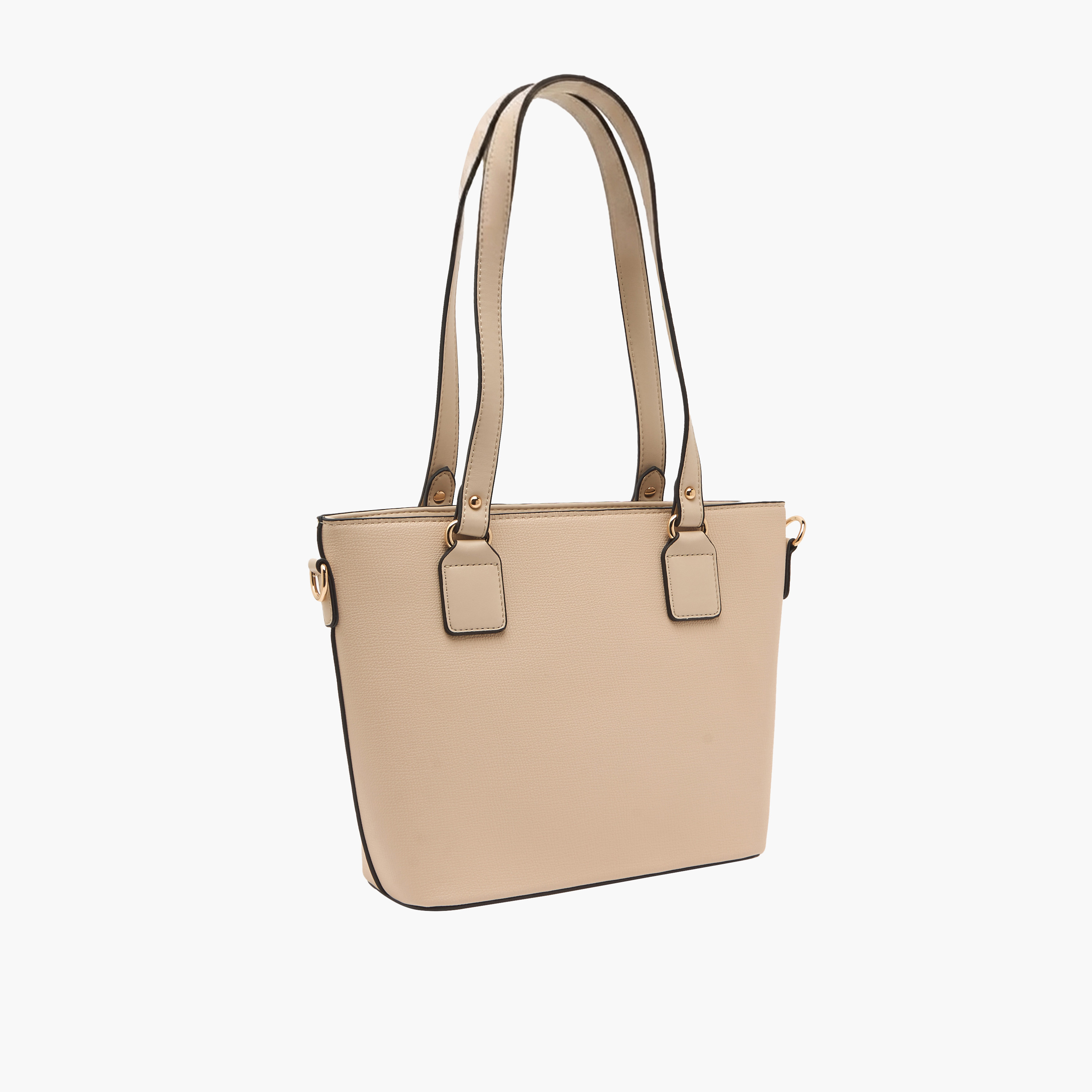 Sasha Textured Tote Bag with Detachable Strap-women-bagsandwallets-handbags-image-3