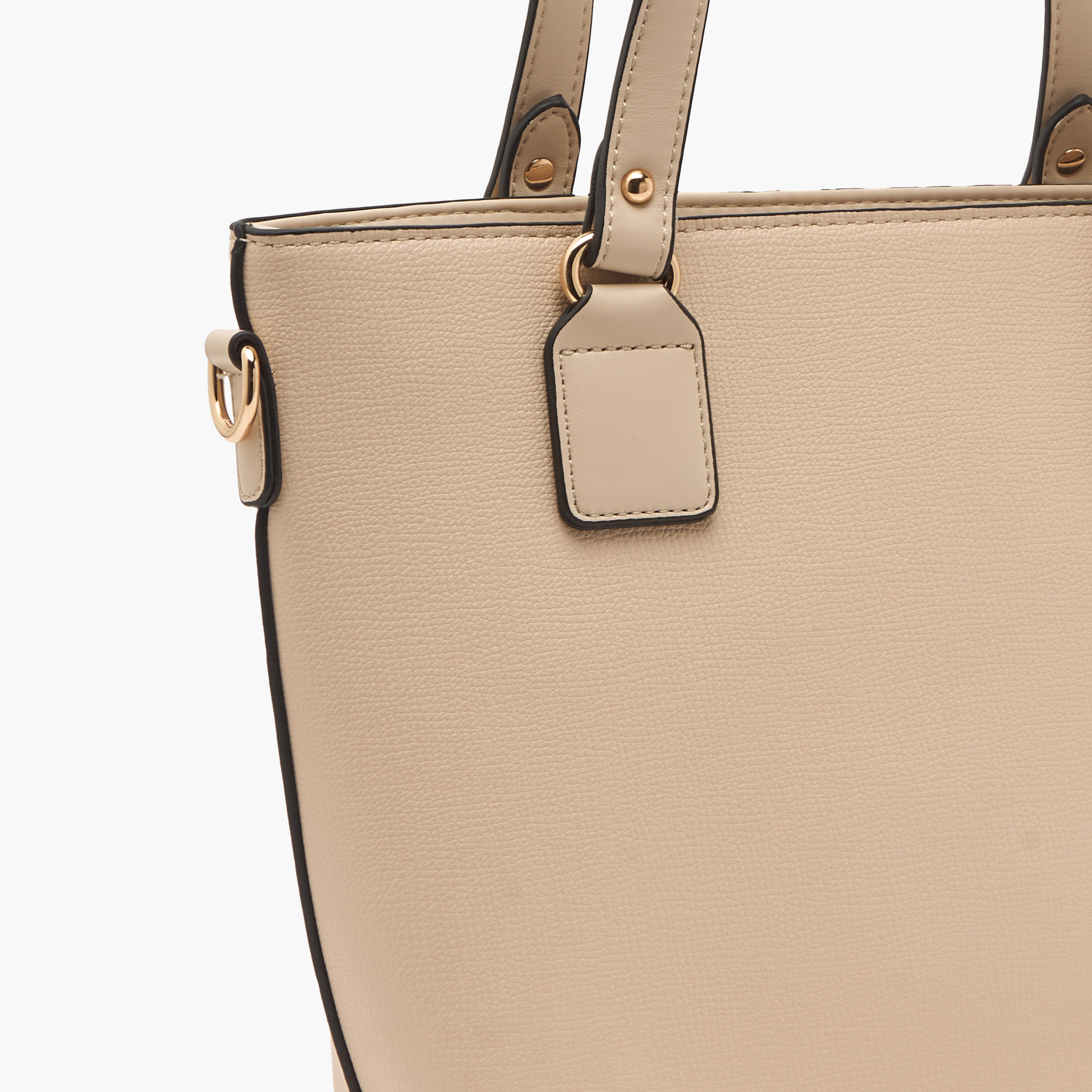 Sasha Textured Tote Bag with Detachable Strap-women-bagsandwallets-handbags-image-5