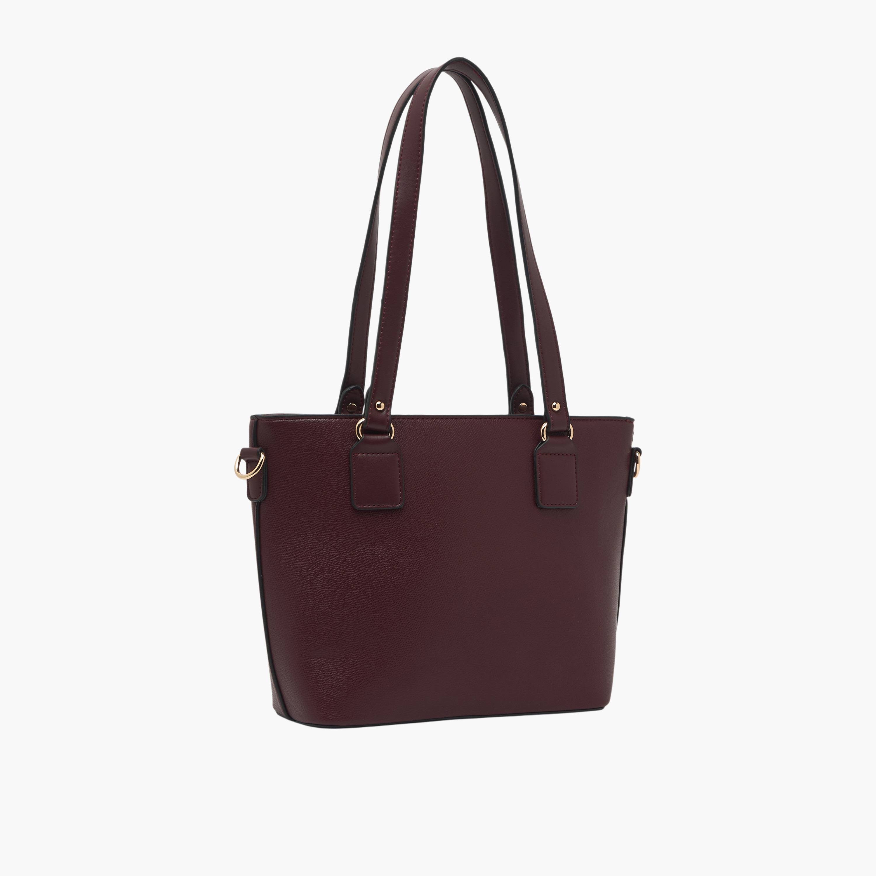 Sasha Textured Tote Bag with Detachable Strap-women-bagsandwallets-handbags-image-3