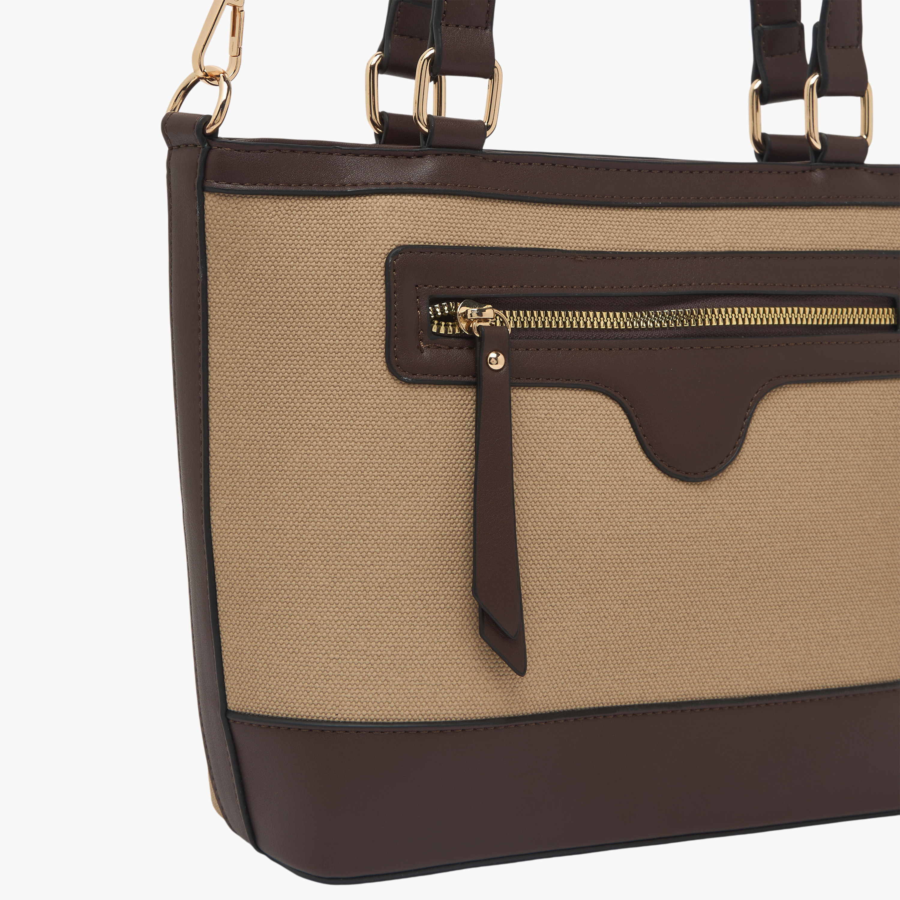 Sasha Textured Tote Bag with Detachable Strap-women-bagsandwallets-handbags-image-4