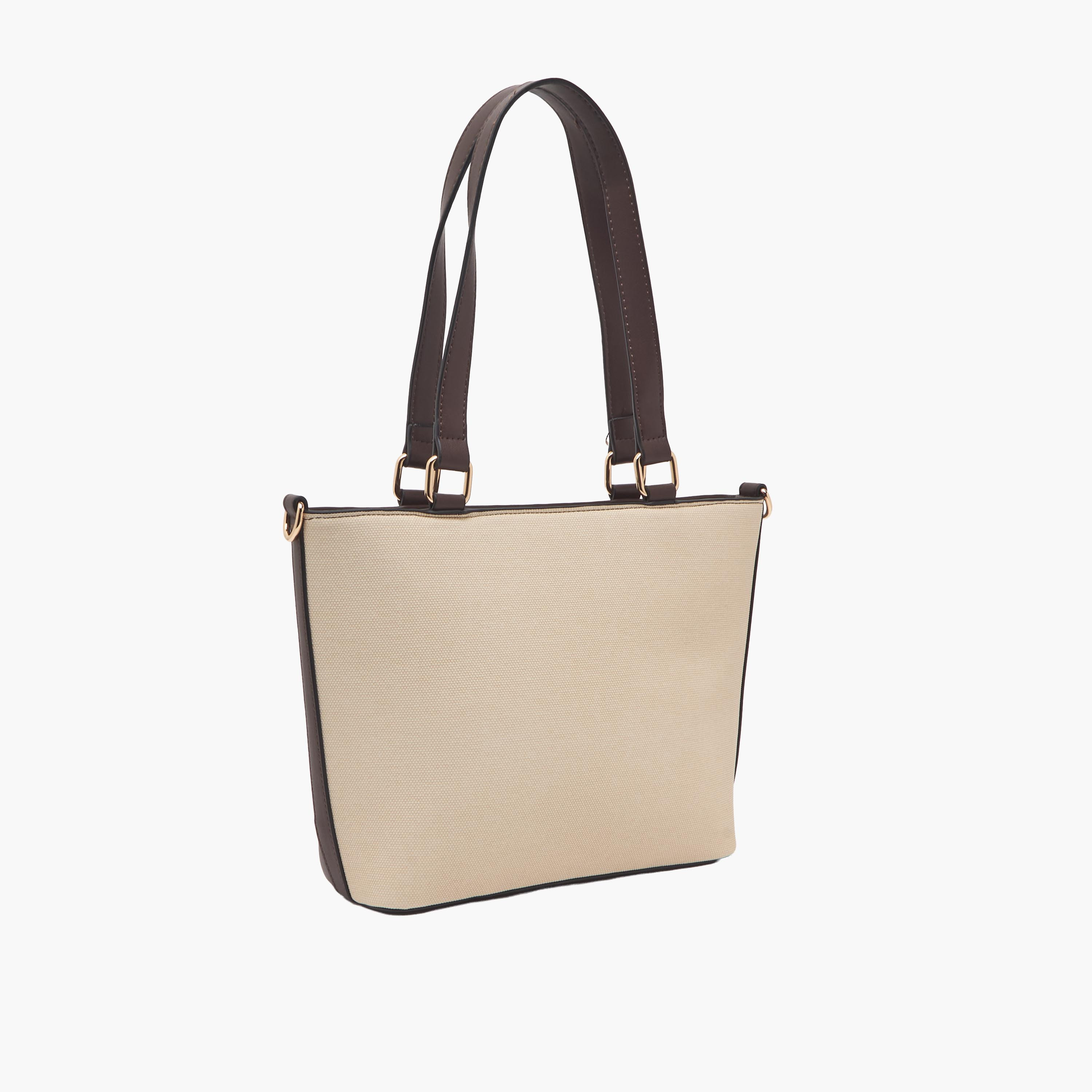 Sasha Textured Tote Bag with Detachable Strap-women-bagsandwallets-handbags-image-3
