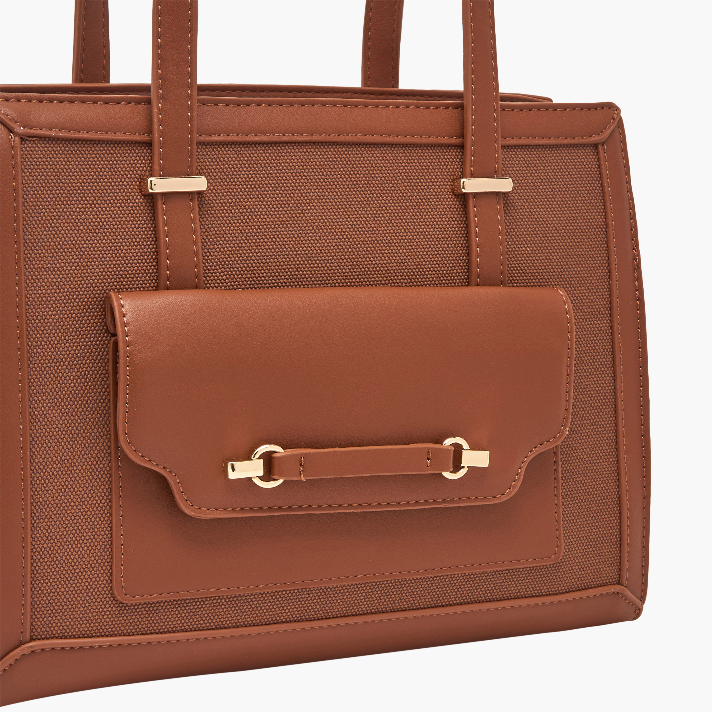 شنطة توت بارزة الملمس بحزام قابل للفصل من ساشا-women-bagsandwallets-handbags-image-4
