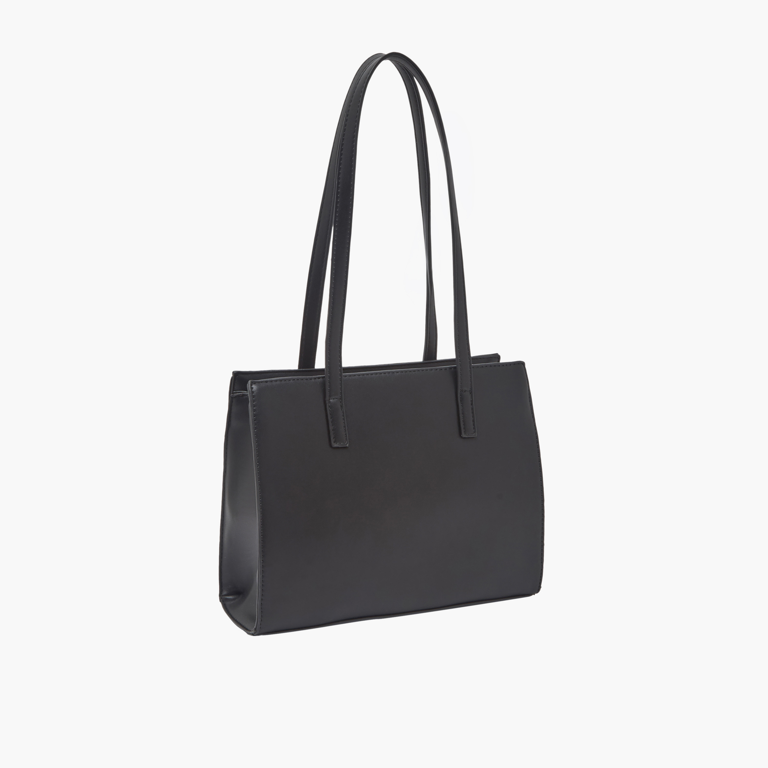 Sasha Textured Tote Bag with Detachable Strap-women-bagsandwallets-handbags-image-3