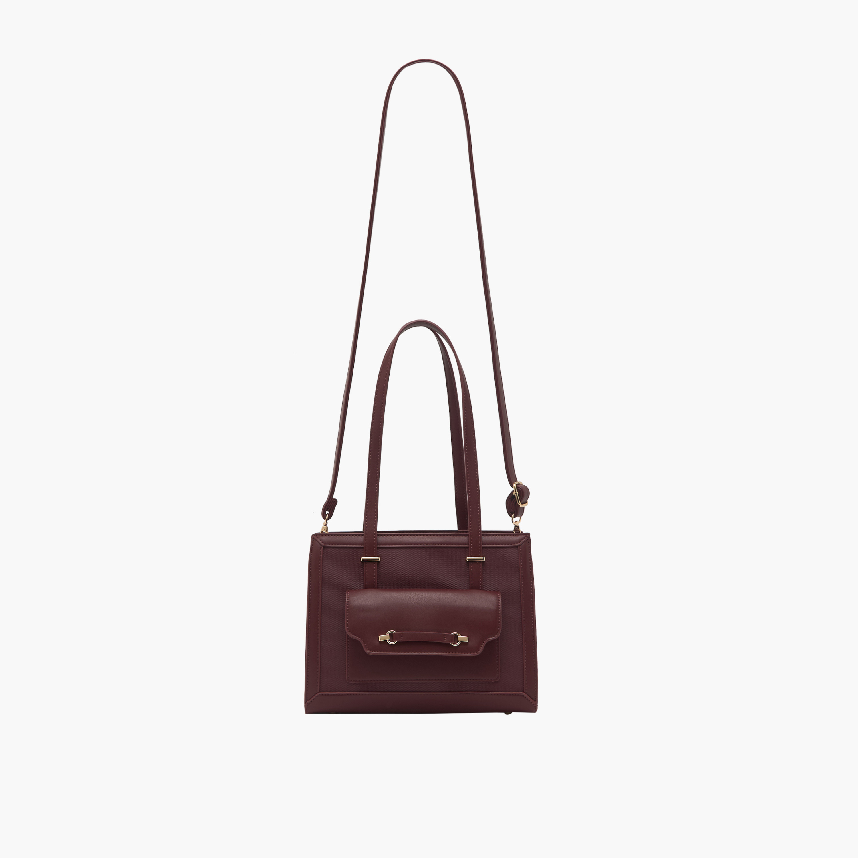 شنطة توت بارزة الملمس بحزام قابل للفصل من ساشا-women-bagsandwallets-handbags-image-2