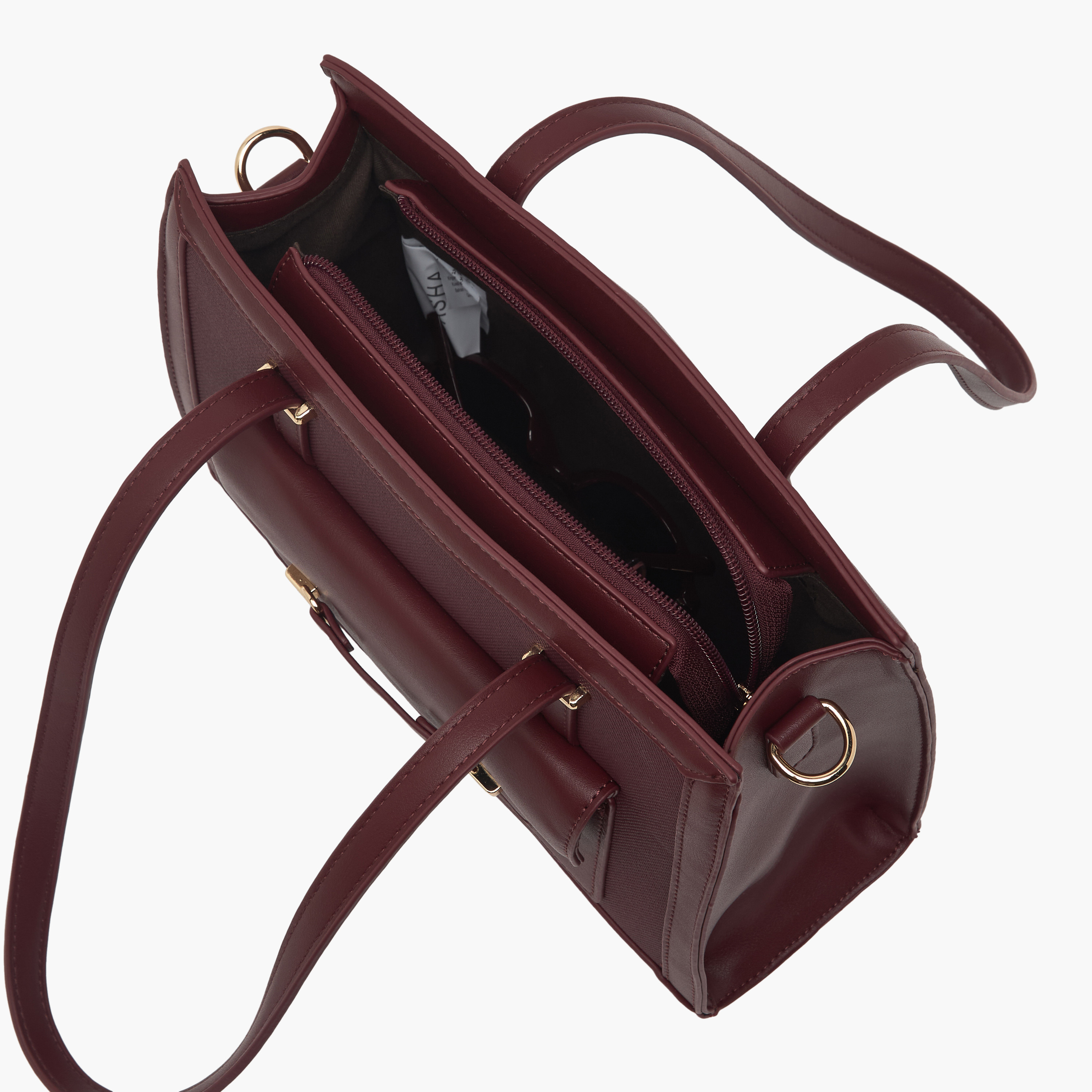 شنطة توت بارزة الملمس بحزام قابل للفصل من ساشا-women-bagsandwallets-handbags-image-7