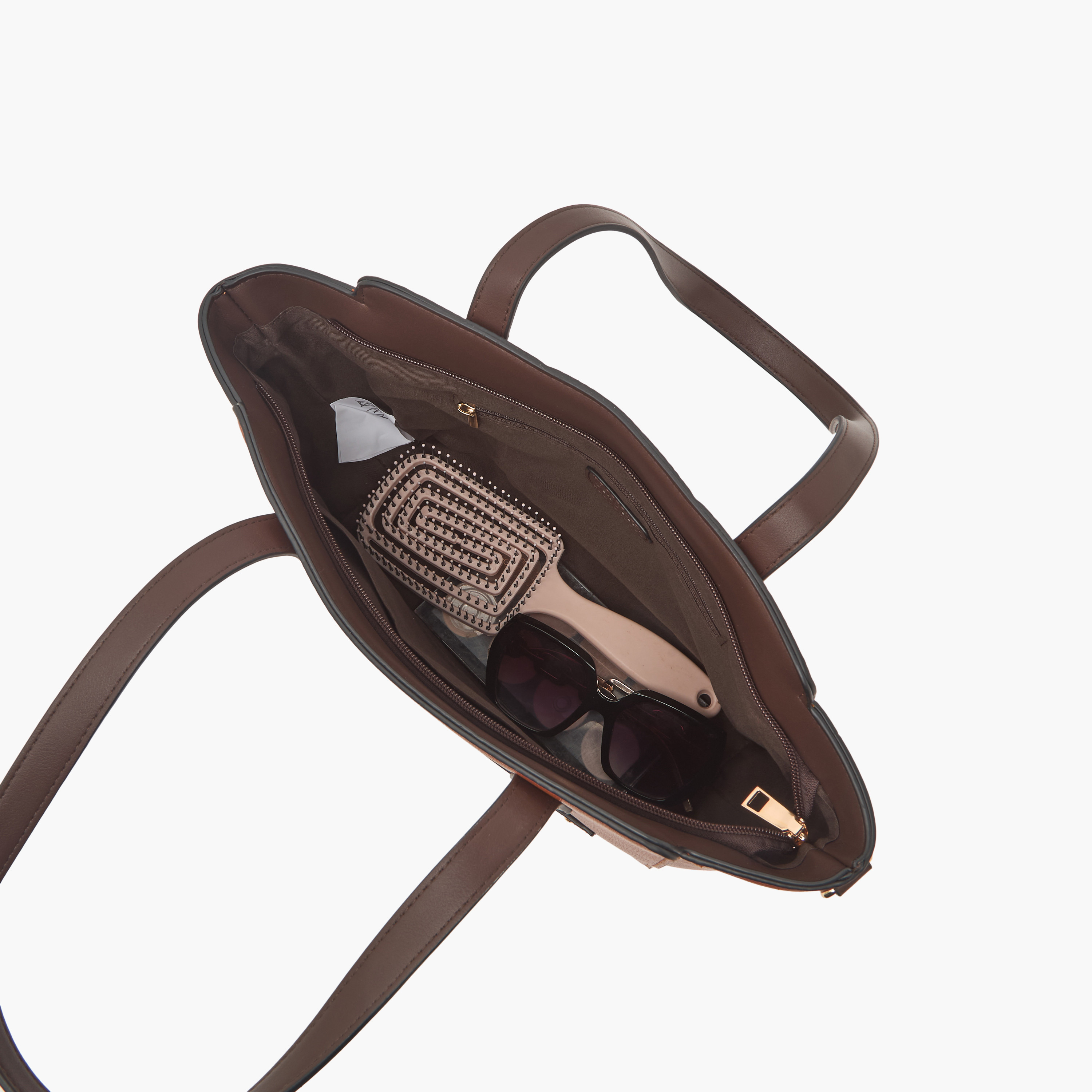 شنطة توتي بارزة الملمس بحزام قابل للفصل من ساشا-women-bagsandwallets-handbags-image-8