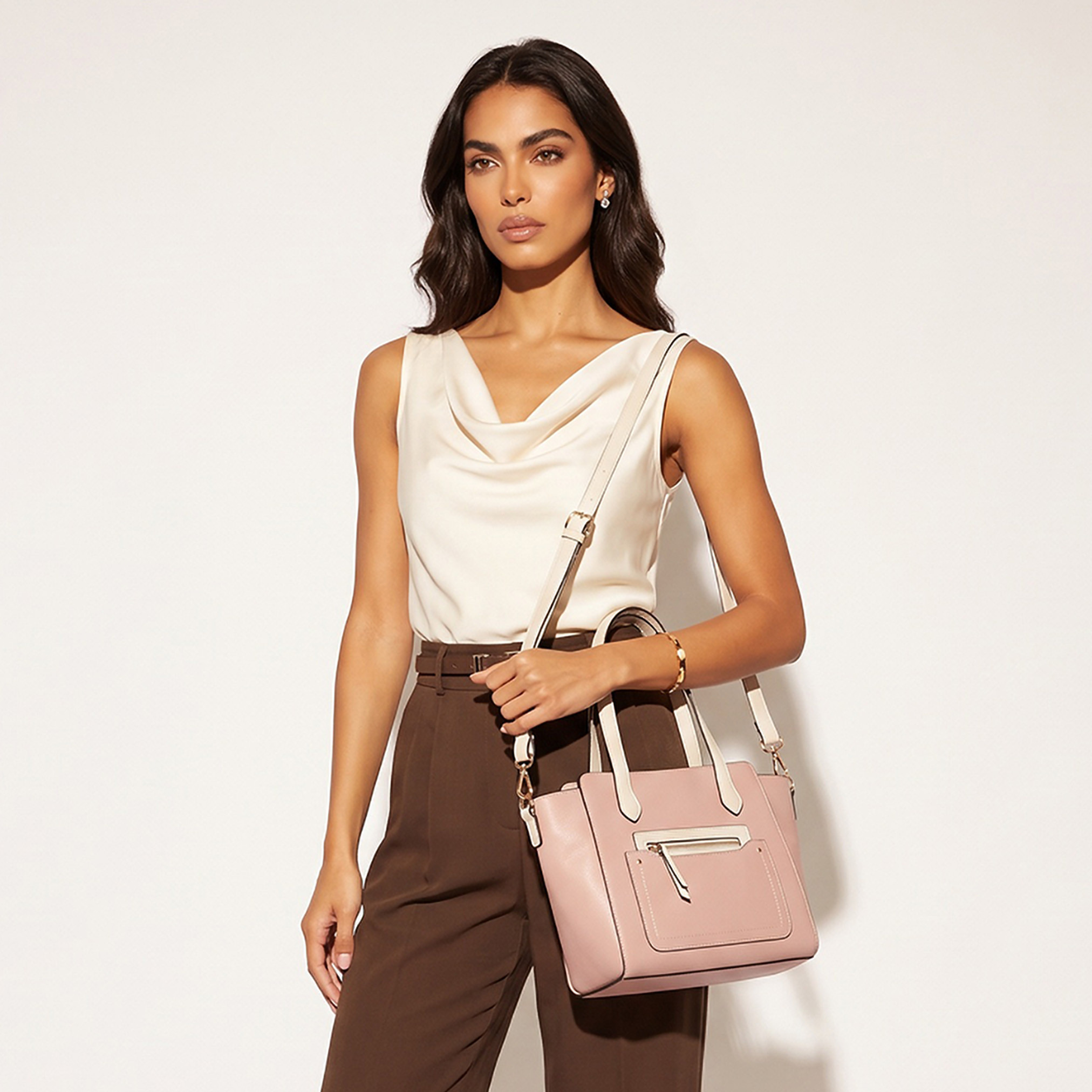 شنطة توتي بارزة الملمس بحزام قابل للفصل من ساشا-women-bagsandwallets-handbags-image-2