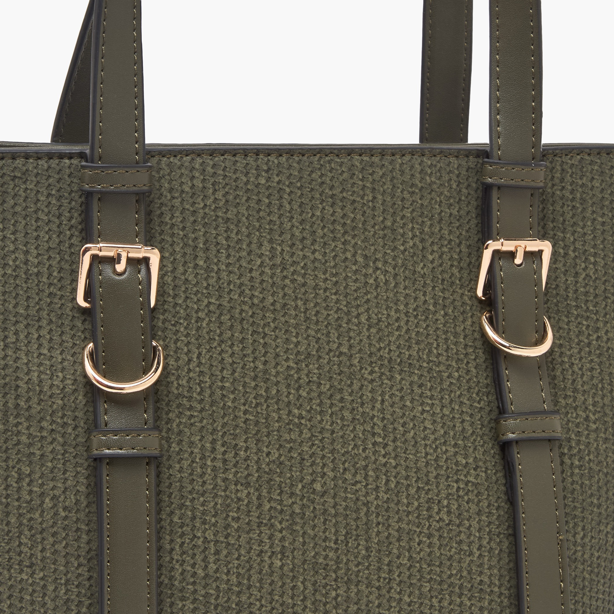 Sasha Textured Tote Bag with Double Handles-women-bagsandwallets-handbags-image-4