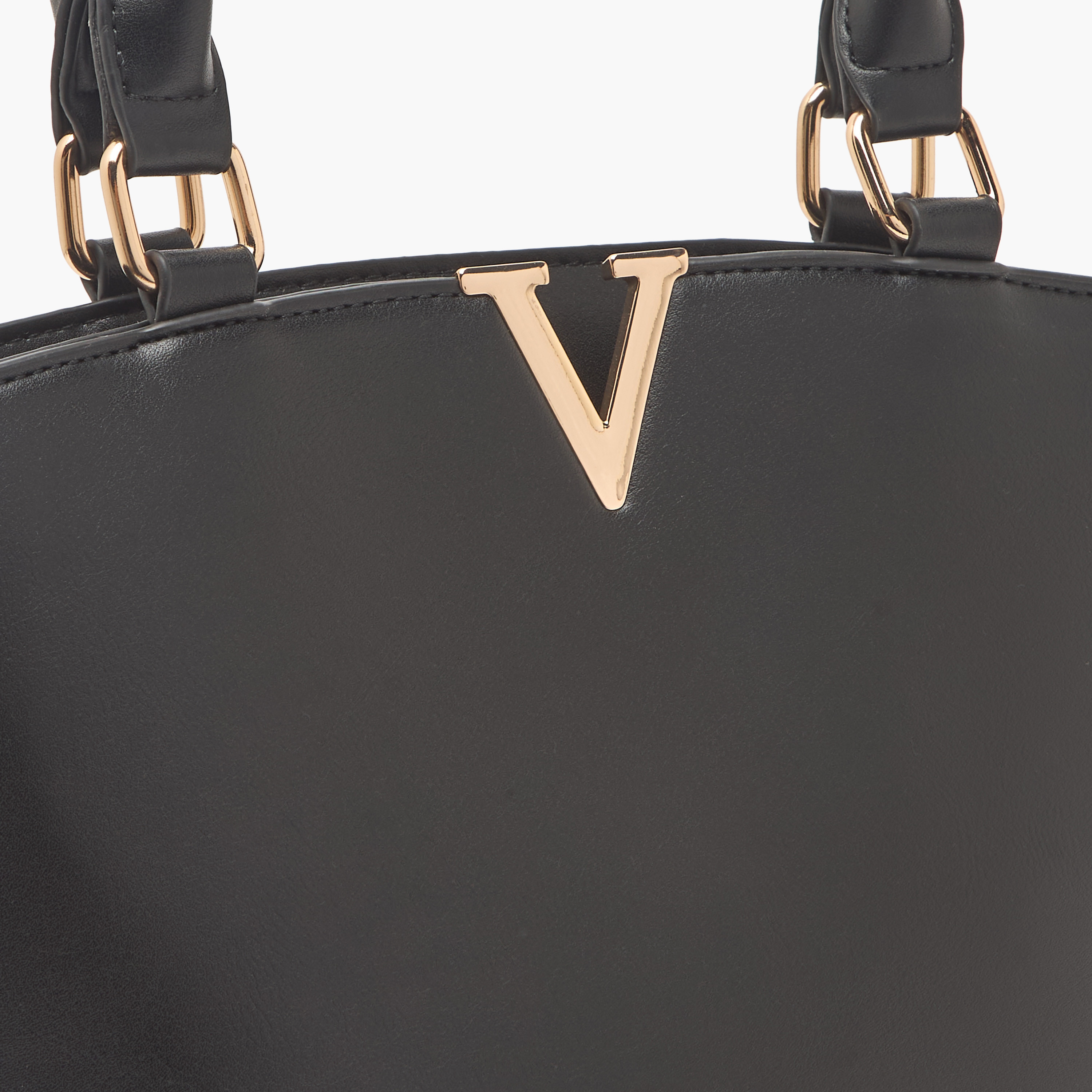 Sasha Metallic Accent Tote Bag with Shoulder Strap-women-bagsandwallets-handbags-image-4