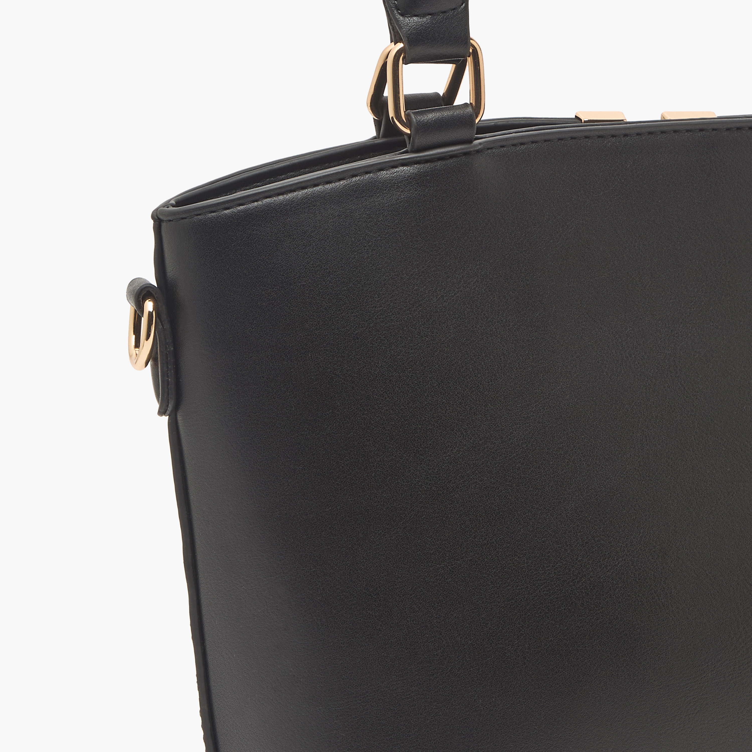 Sasha Metallic Accent Tote Bag with Shoulder Strap-women-bagsandwallets-handbags-image-5