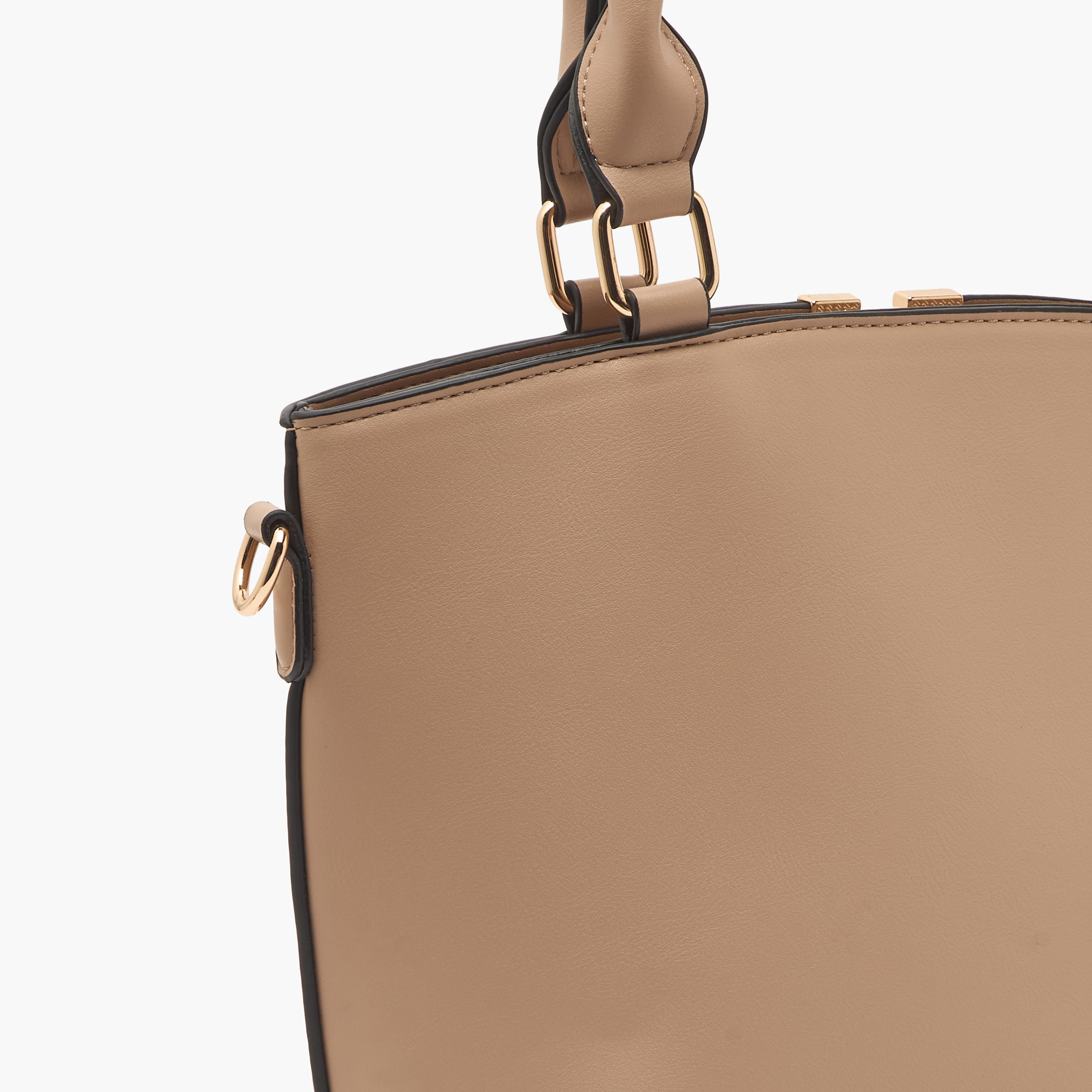 Sasha Metallic Accent Tote Bag with Shoulder Strap-women-bagsandwallets-handbags-image-5