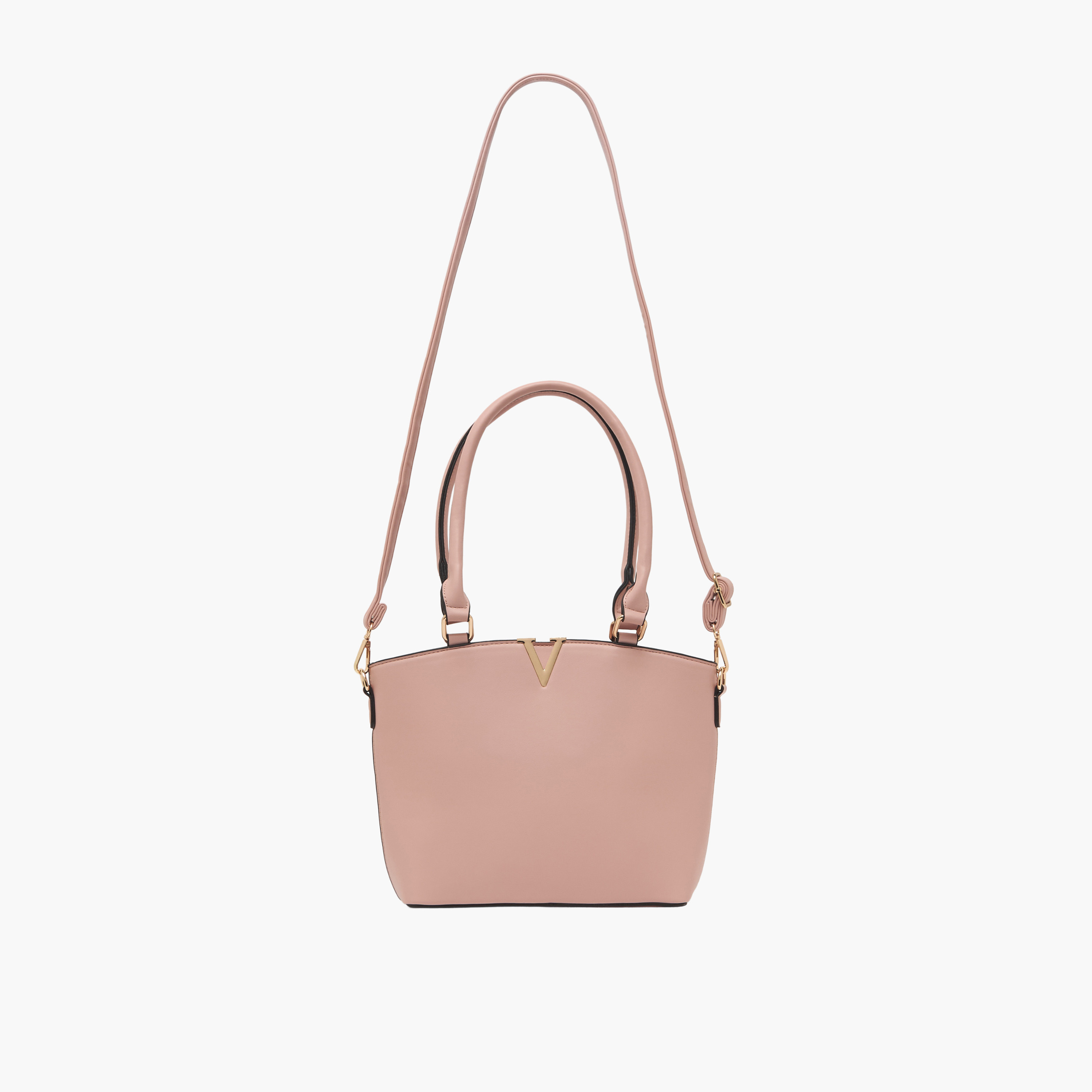 شنطة توت بزينة ميتاليك وحزام كتف من ساشا-women-bagsandwallets-handbags-image-2