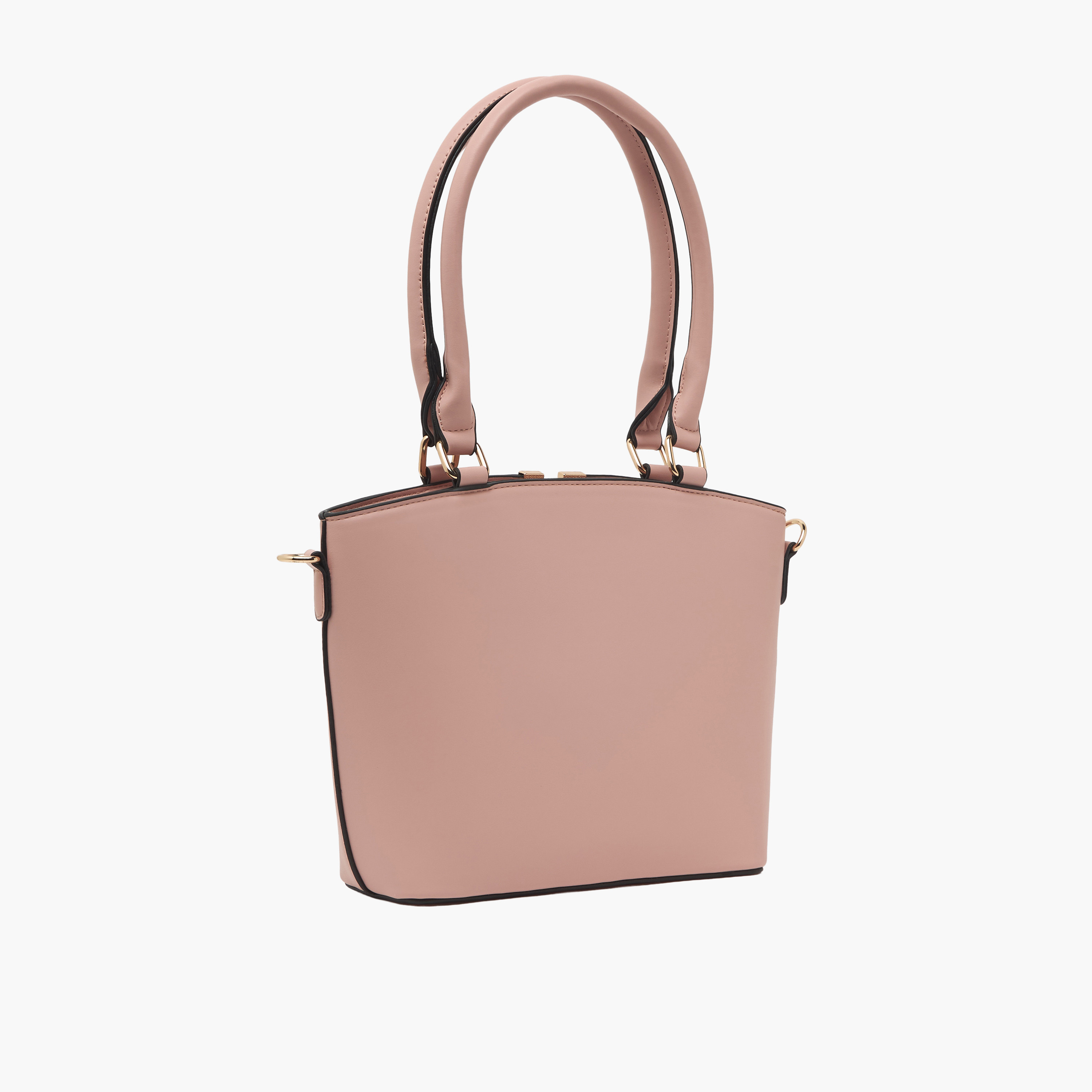 شنطة توت بزينة ميتاليك وحزام كتف من ساشا-women-bagsandwallets-handbags-image-3