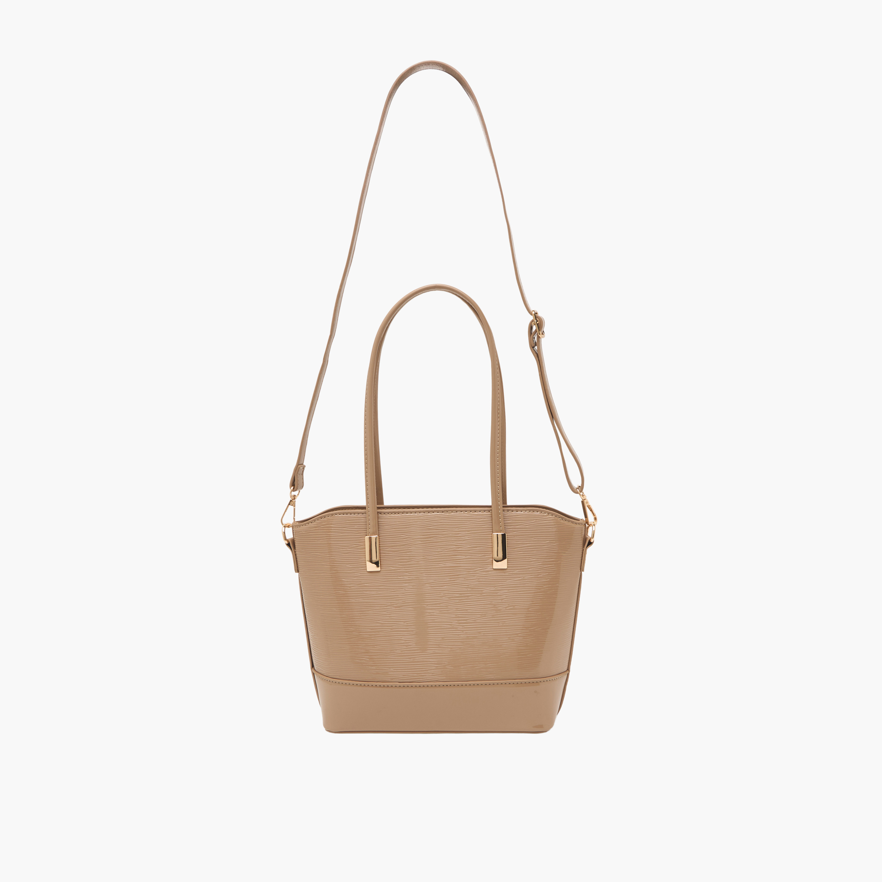 Sasha Textured Tote Bag with Detachable Strap-women-bagsandwallets-handbags-image-2