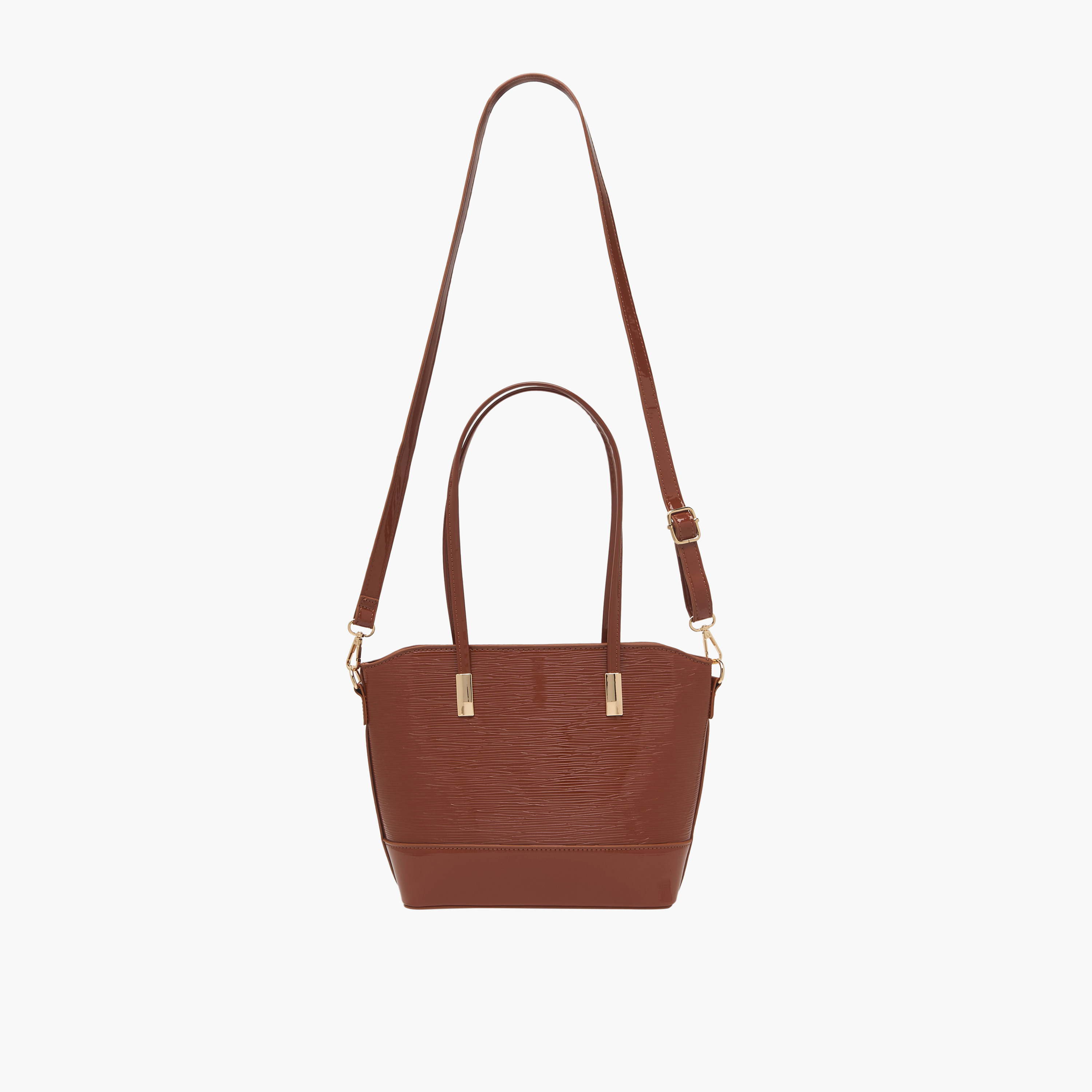Sasha Textured Tote Bag with Detachable Strap-women-bagsandwallets-handbags-image-2