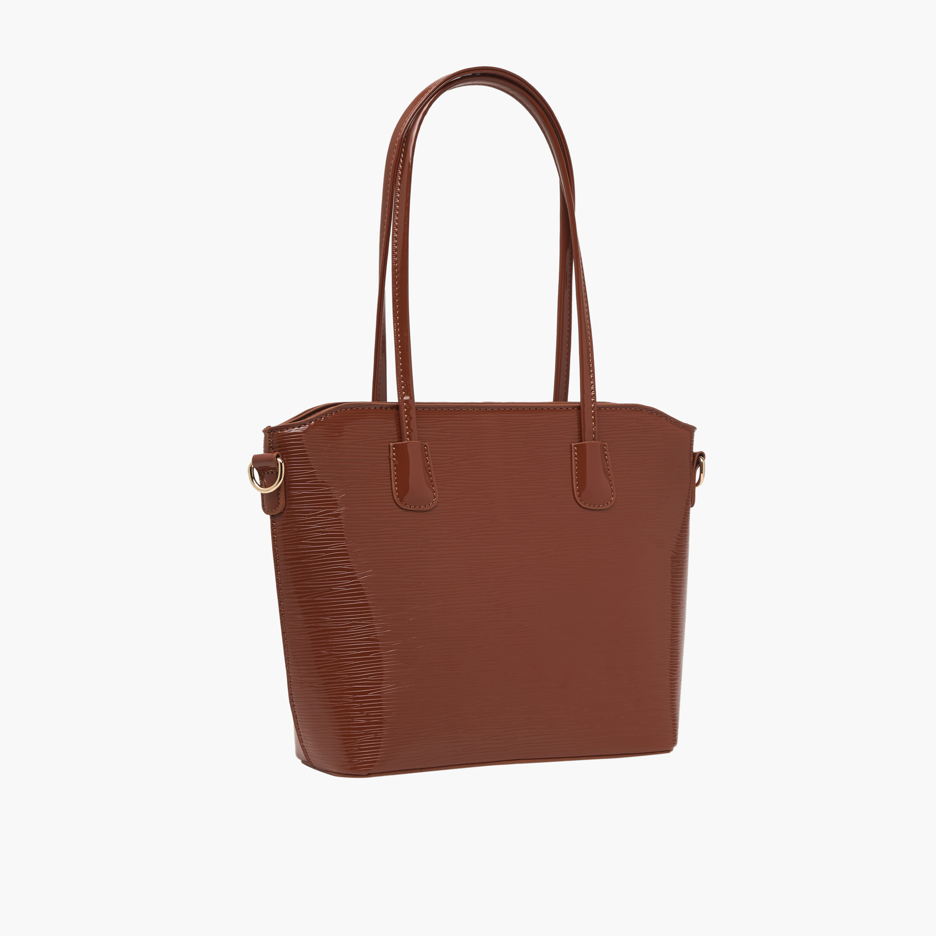 Sasha Textured Tote Bag with Detachable Strap-women-bagsandwallets-handbags-image-3