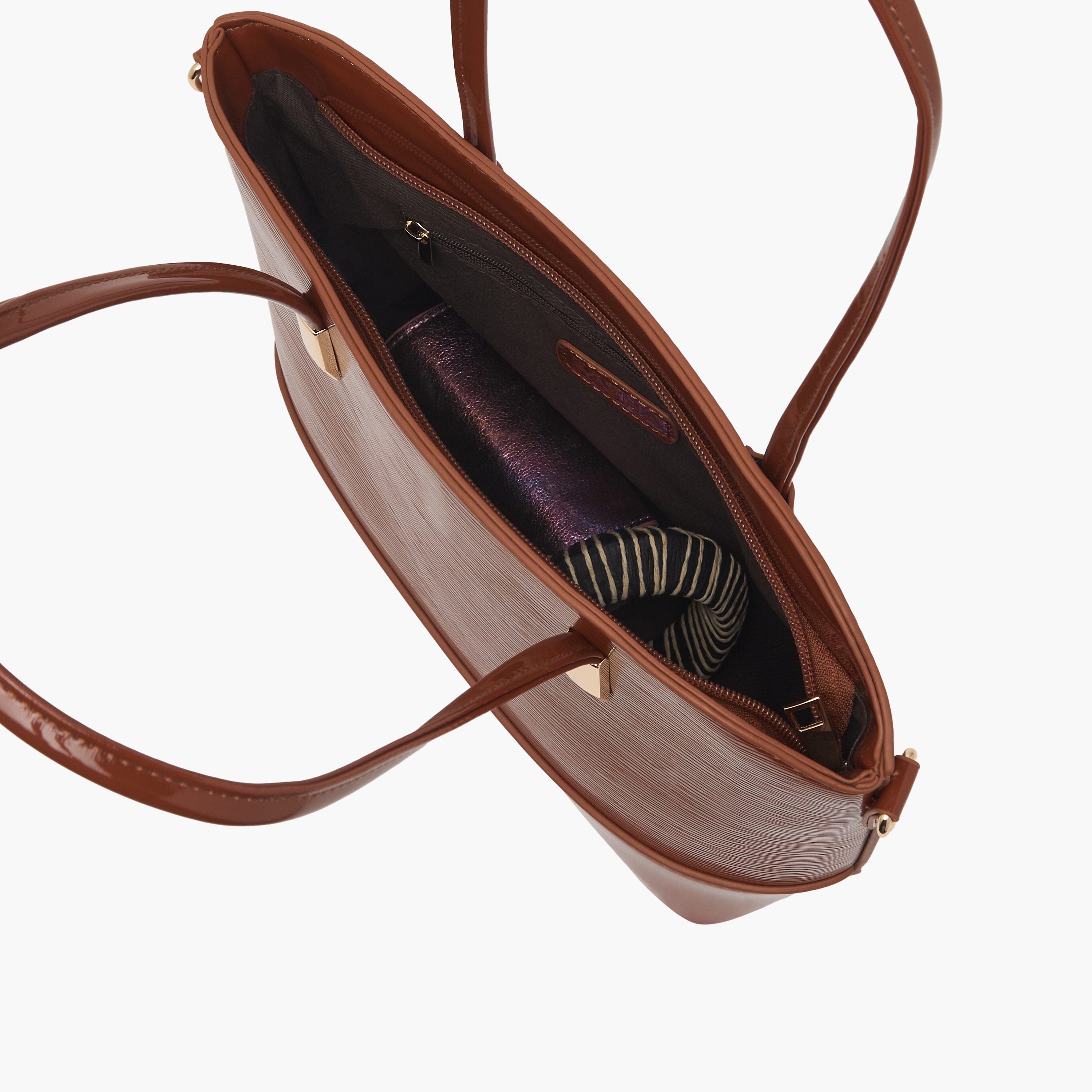 Sasha Textured Tote Bag with Detachable Strap-women-bagsandwallets-handbags-image-7