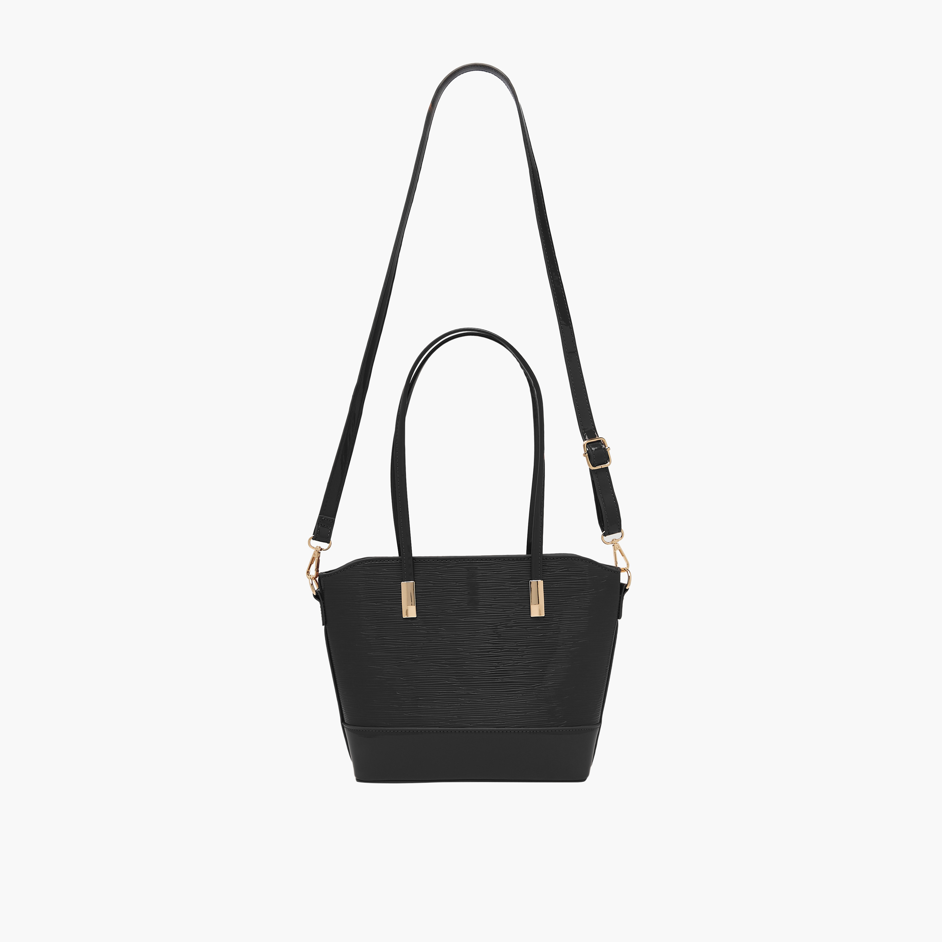 Sasha Textured Tote Bag with Detachable Strap-women-bagsandwallets-handbags-image-2