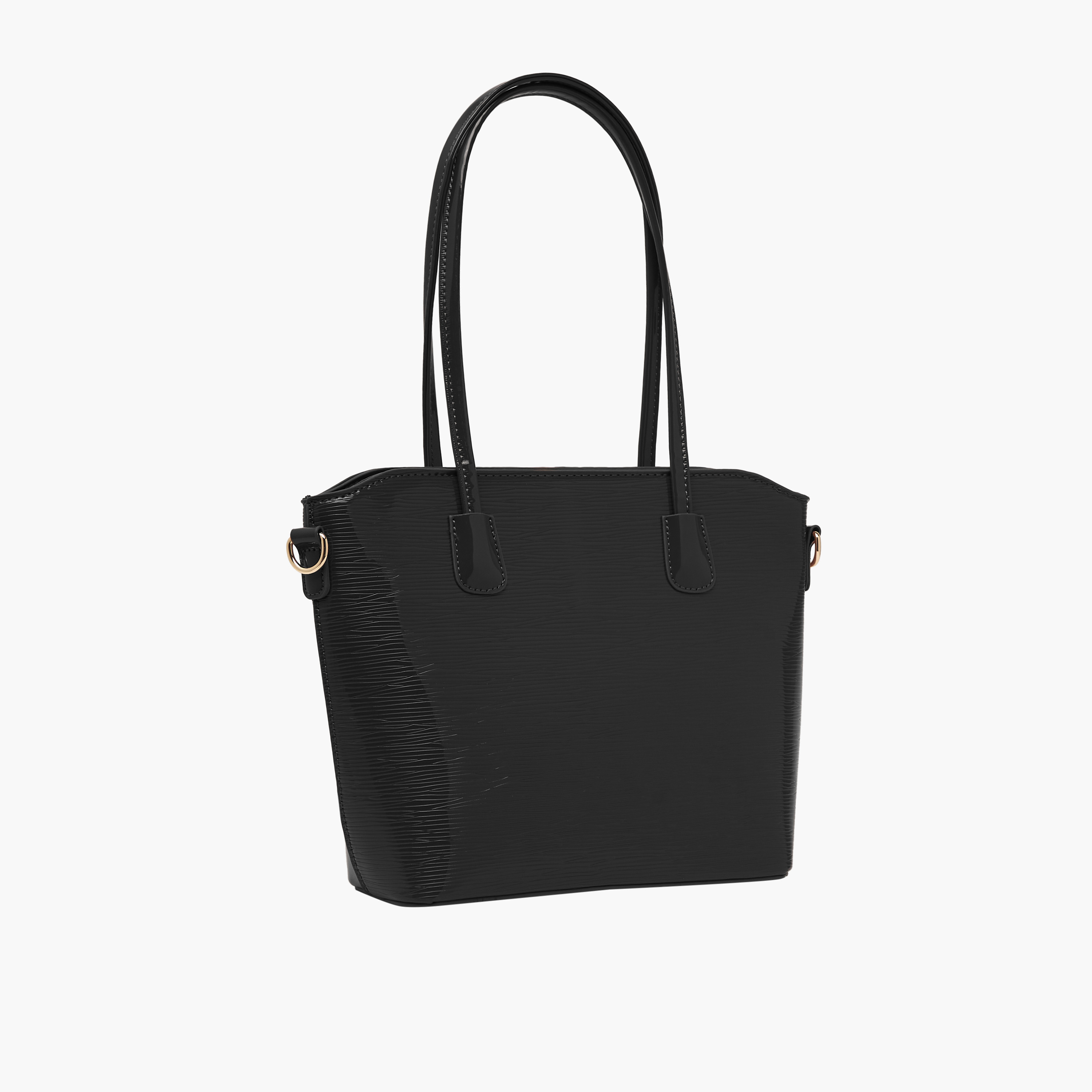 Sasha Textured Tote Bag with Detachable Strap-women-bagsandwallets-handbags-image-3