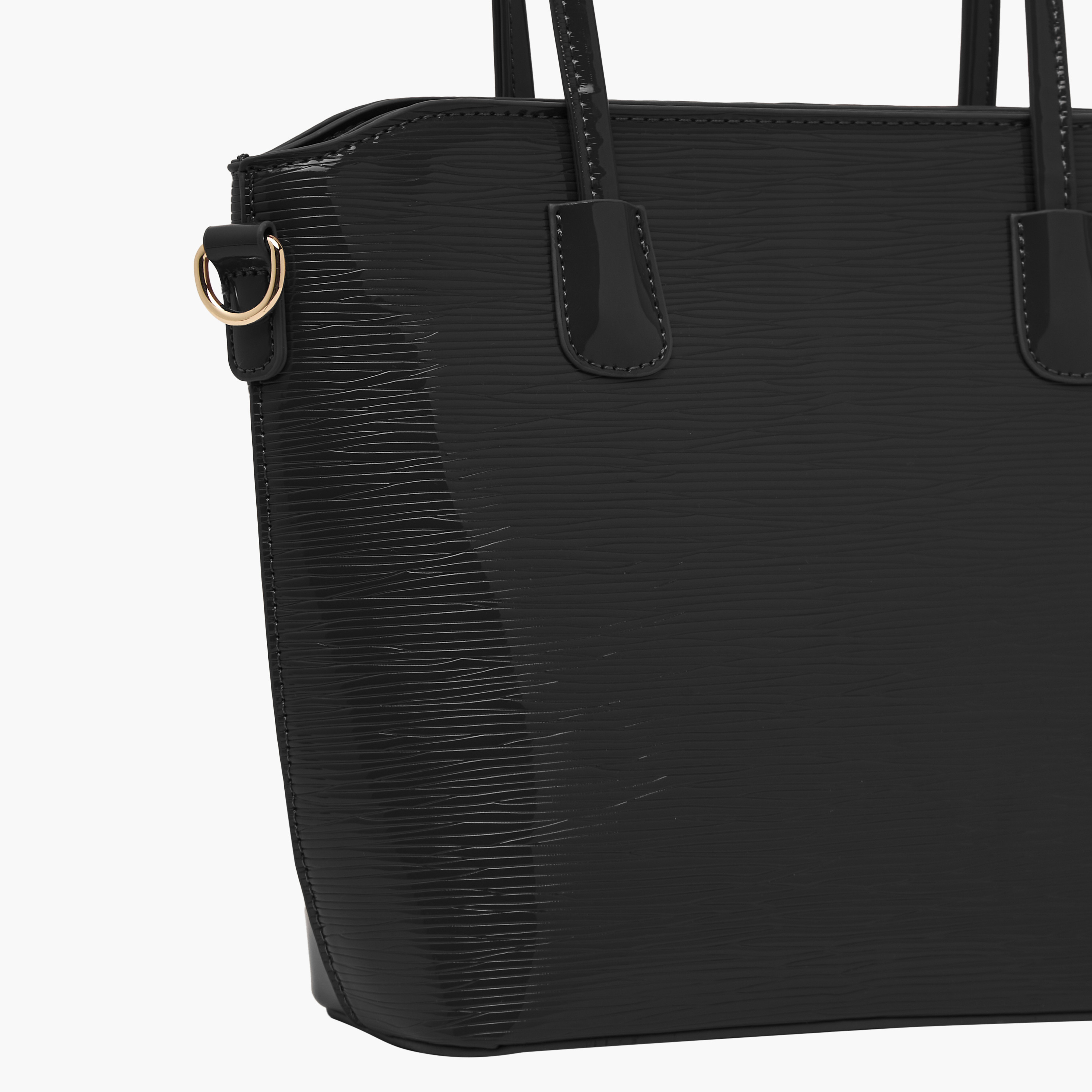 Sasha Textured Tote Bag with Detachable Strap-women-bagsandwallets-handbags-image-5