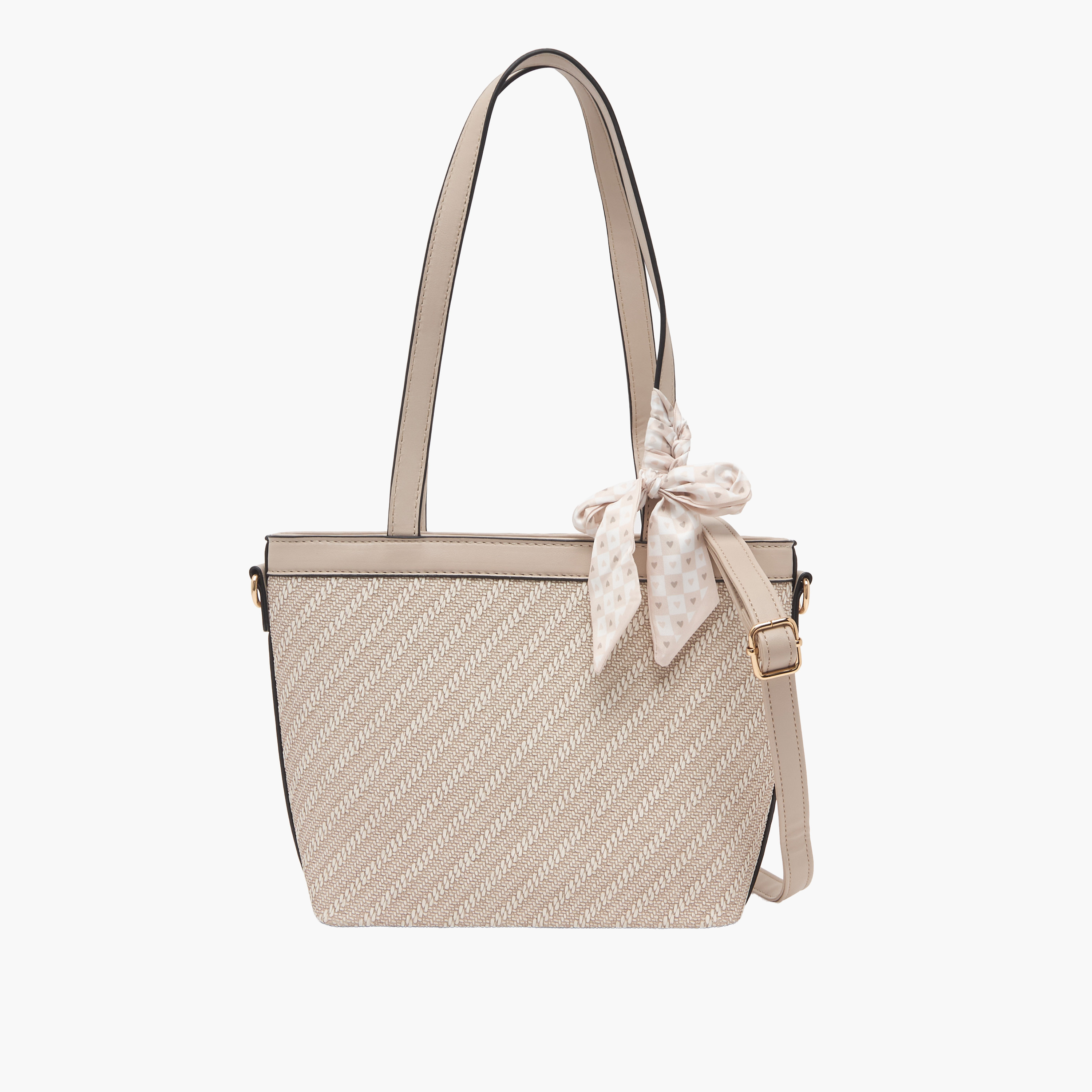 شنطة توتي بارزة الملمس مع وشاح من ساشا-women-bagsandwallets-handbags-image-1