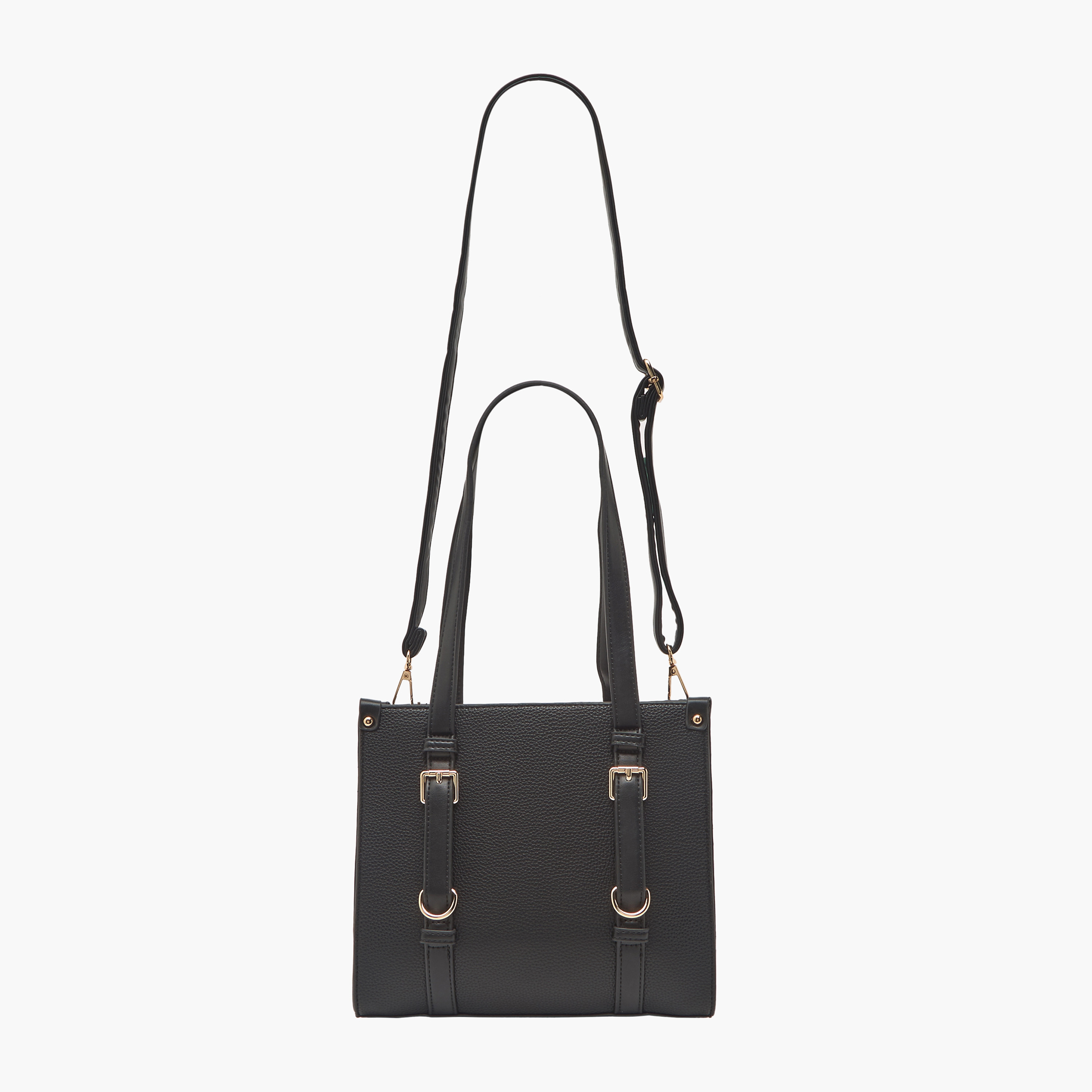 Sasha Textured Tote Bag with Detachable Strap-women-bagsandwallets-handbags-image-2