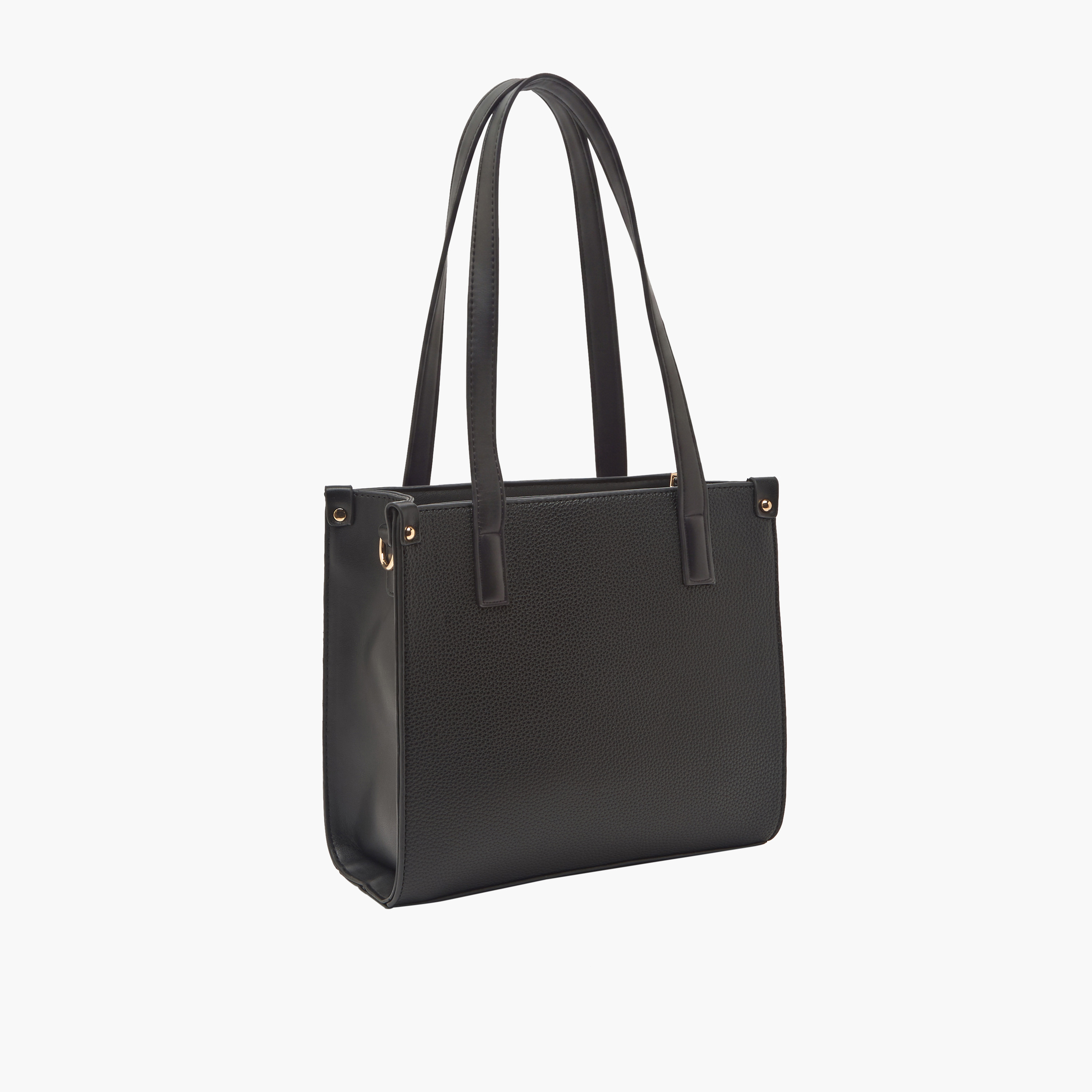 Sasha Textured Tote Bag with Detachable Strap-women-bagsandwallets-handbags-image-3