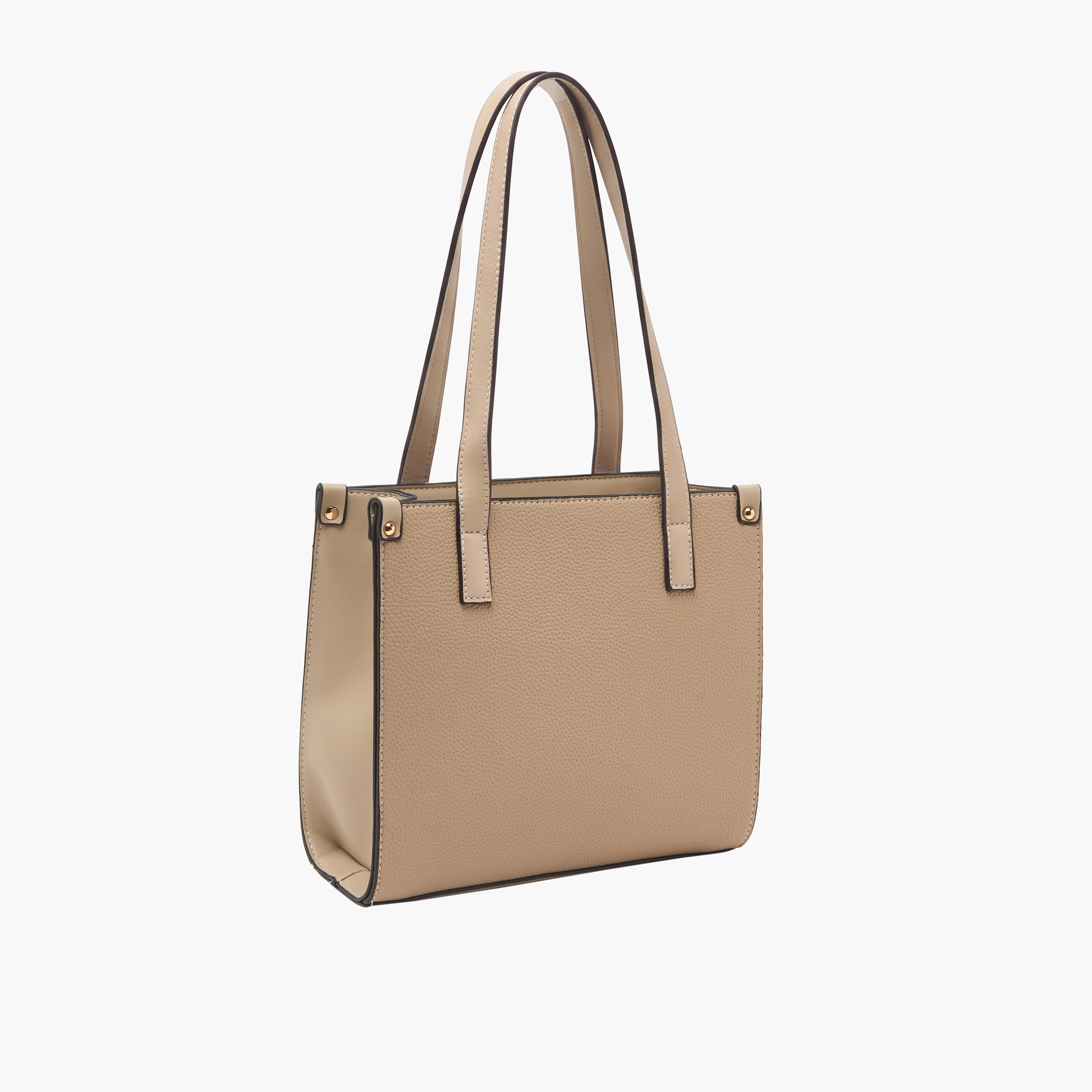 Sasha Textured Tote Bag with Detachable Strap-women-bagsandwallets-handbags-image-3