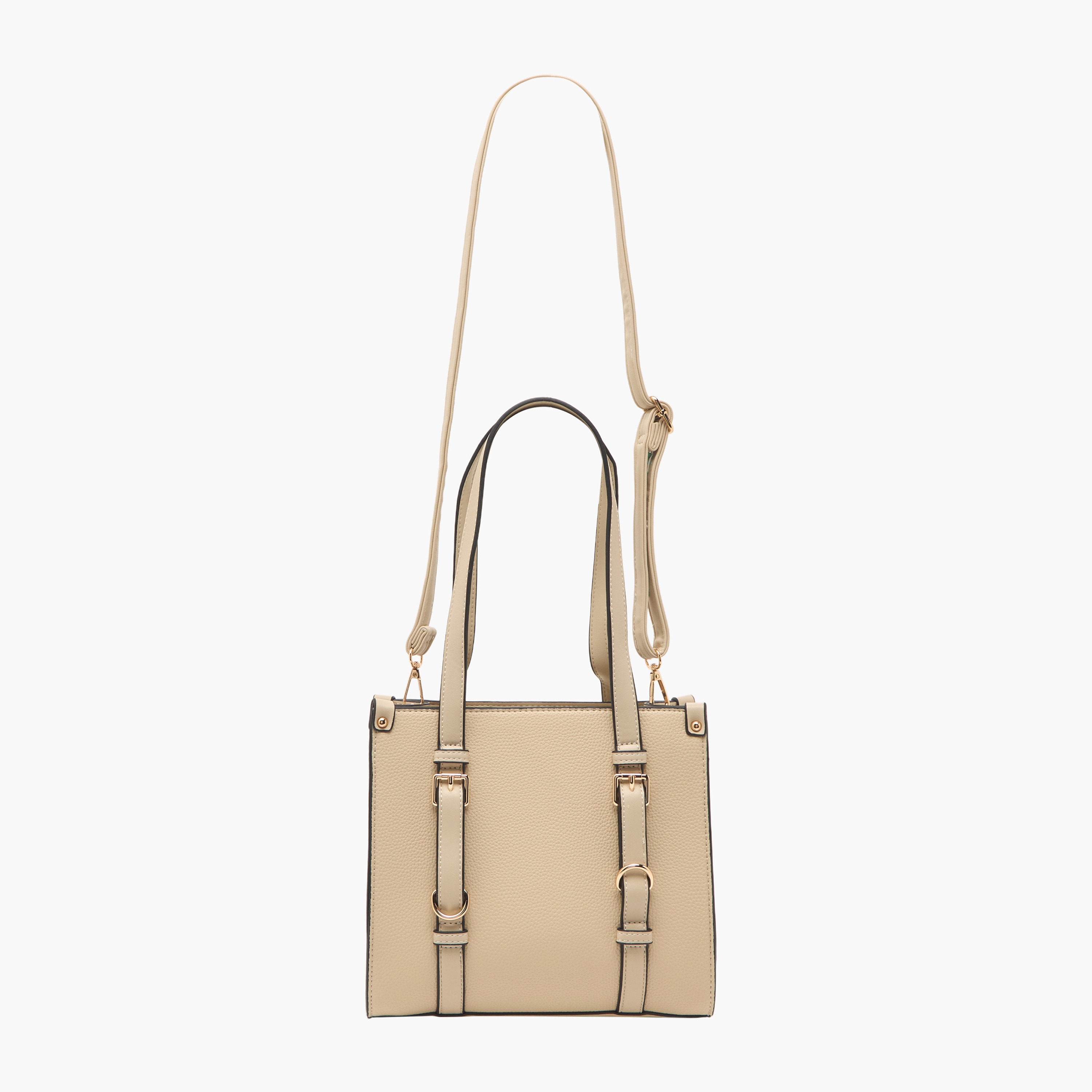 Sasha Textured Tote Bag with Detachable Strap-women-bagsandwallets-handbags-image-2