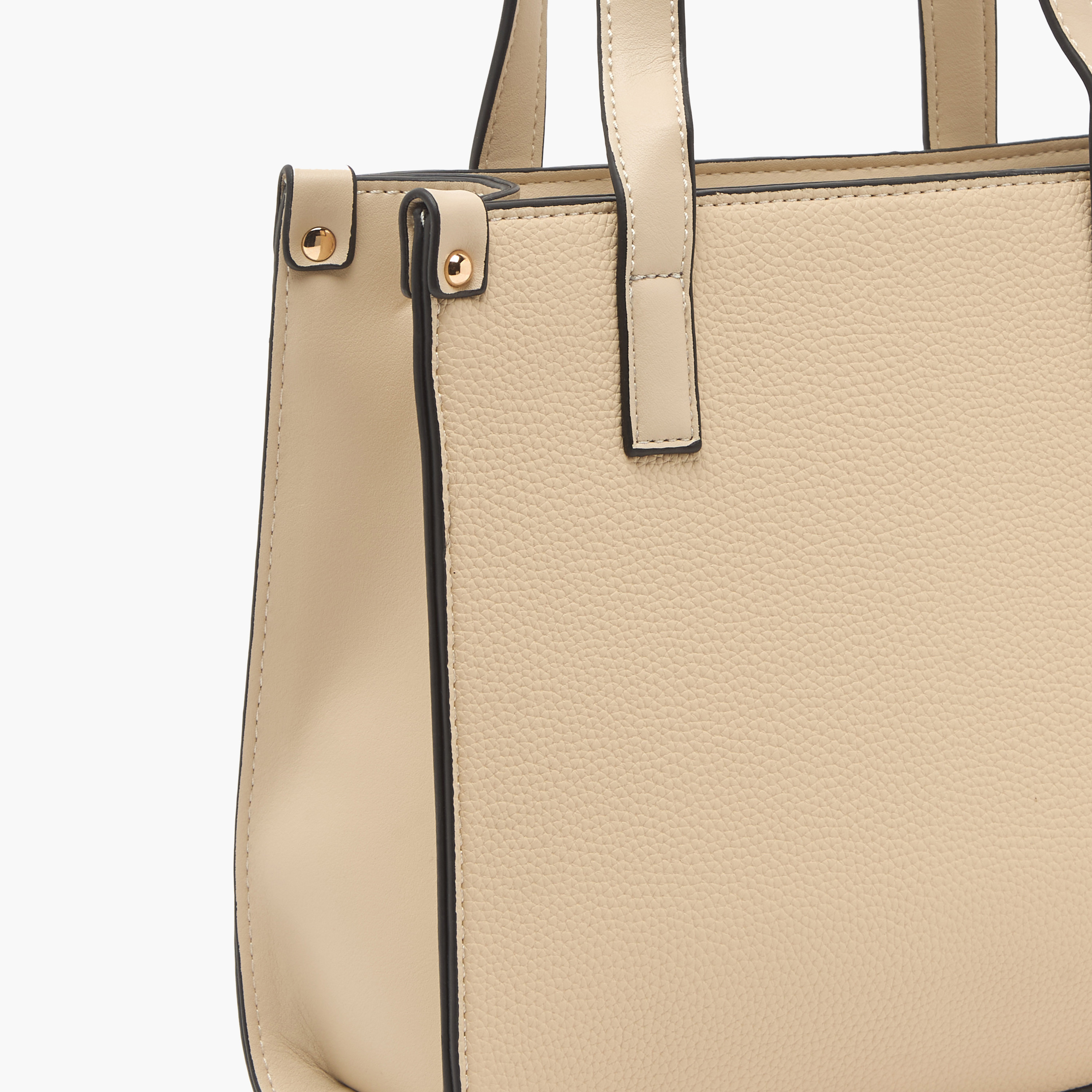Sasha Textured Tote Bag with Detachable Strap-women-bagsandwallets-handbags-image-5