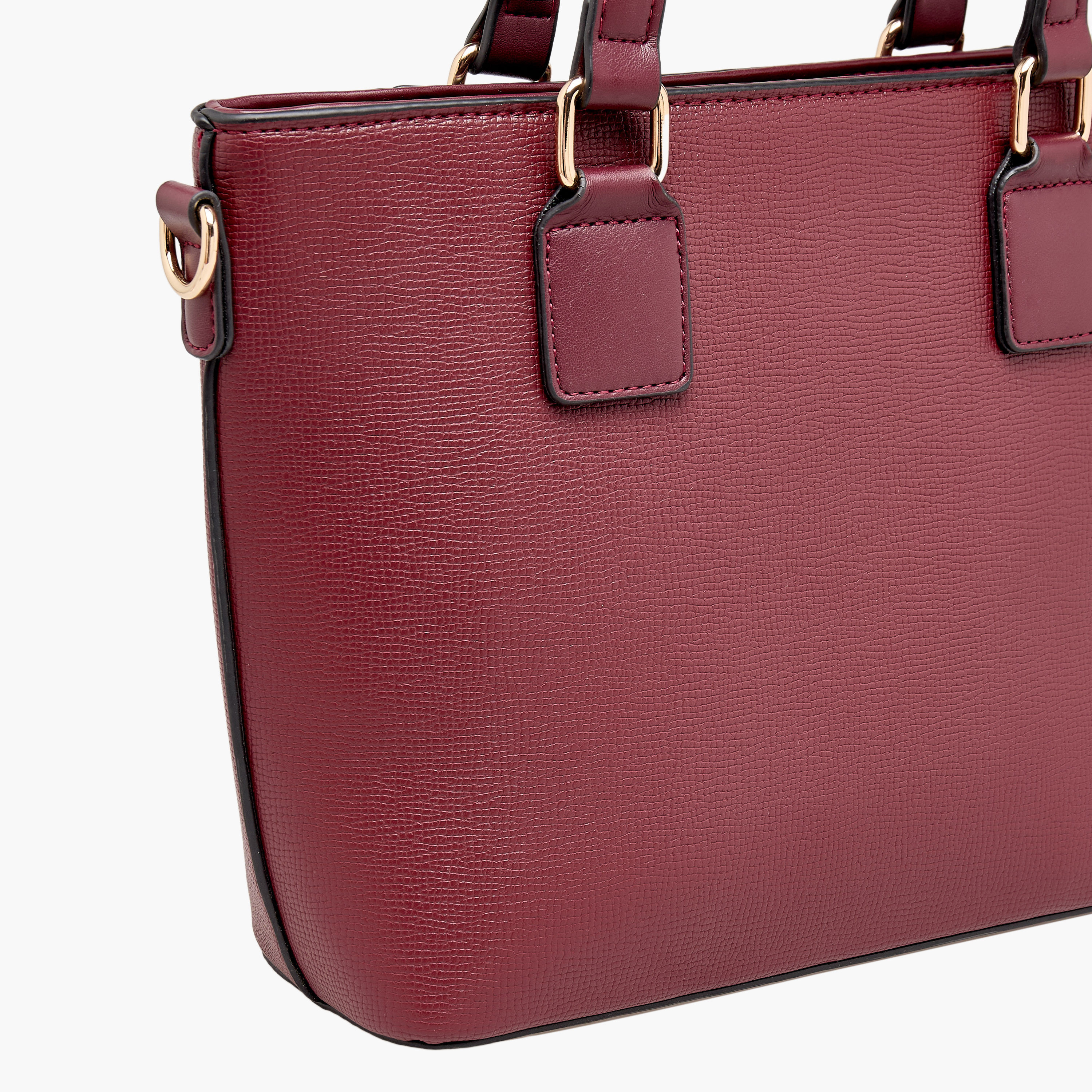 Sasha Textured Tote Bag with Detachable Strap-women-bagsandwallets-handbags-image-6