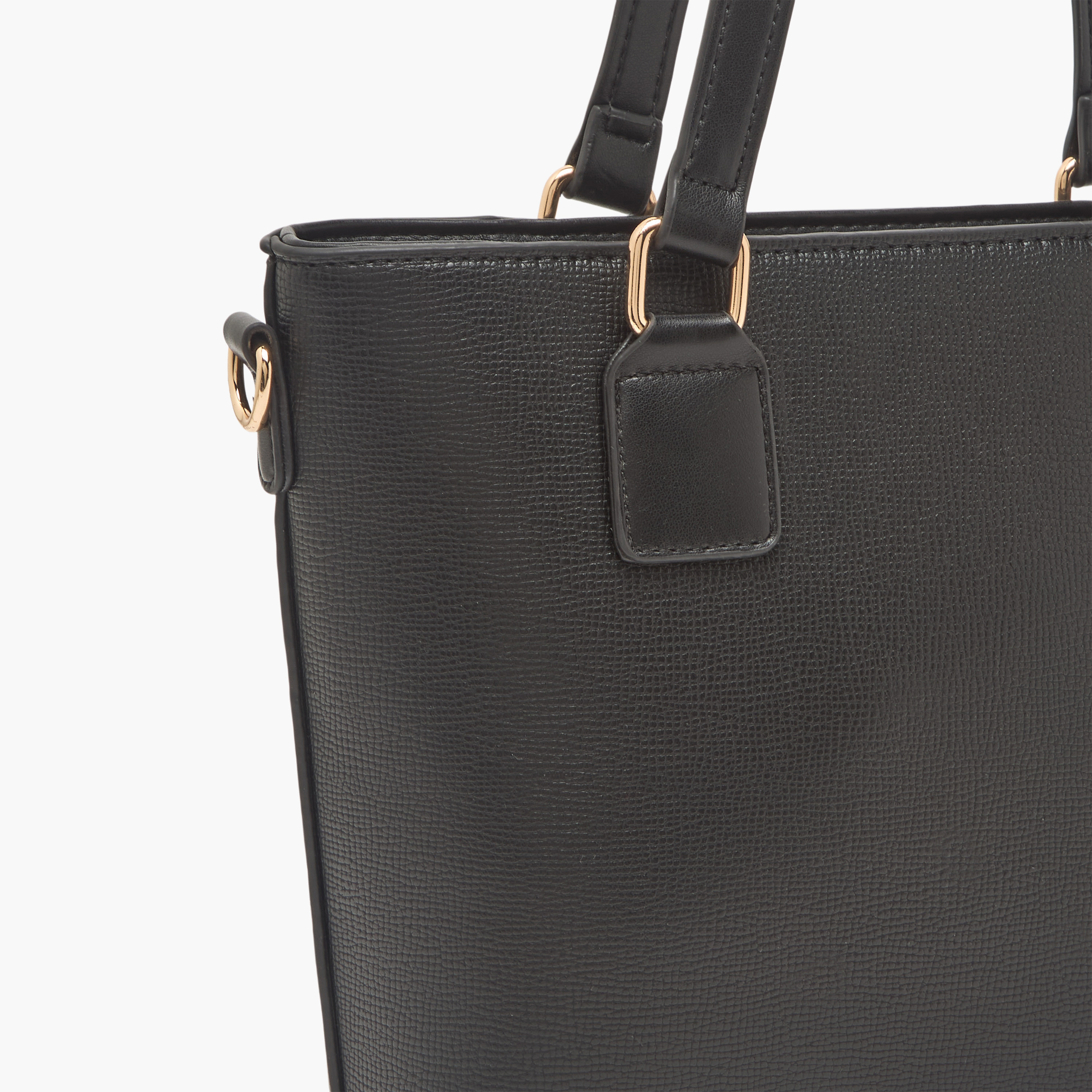 Sasha Textured Tote Bag with Detachable Strap-women-bagsandwallets-handbags-image-5
