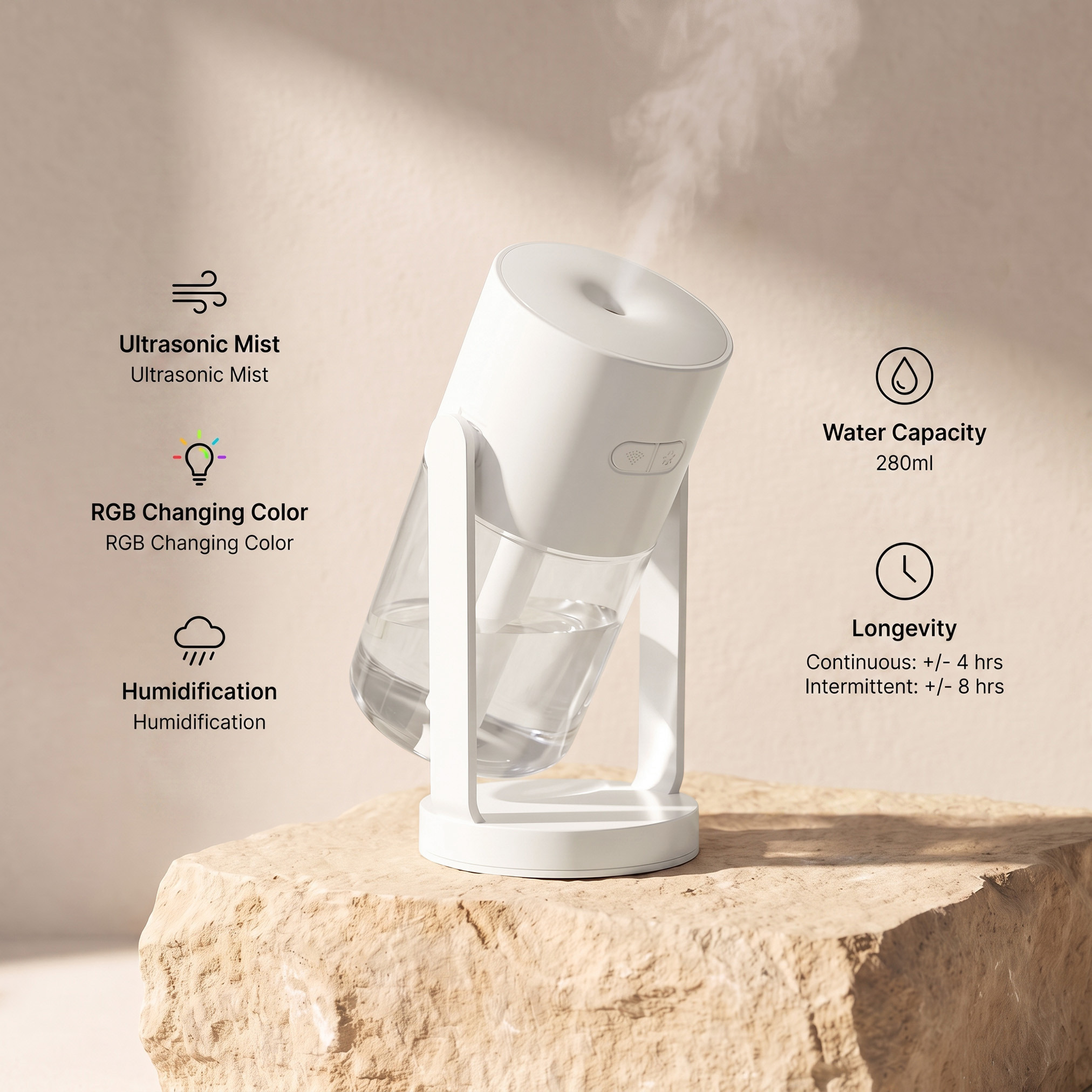 Enso Electric Humidifier - 280 ml-household-homefragrance-airrevitalisersandhumidifiers-image-7