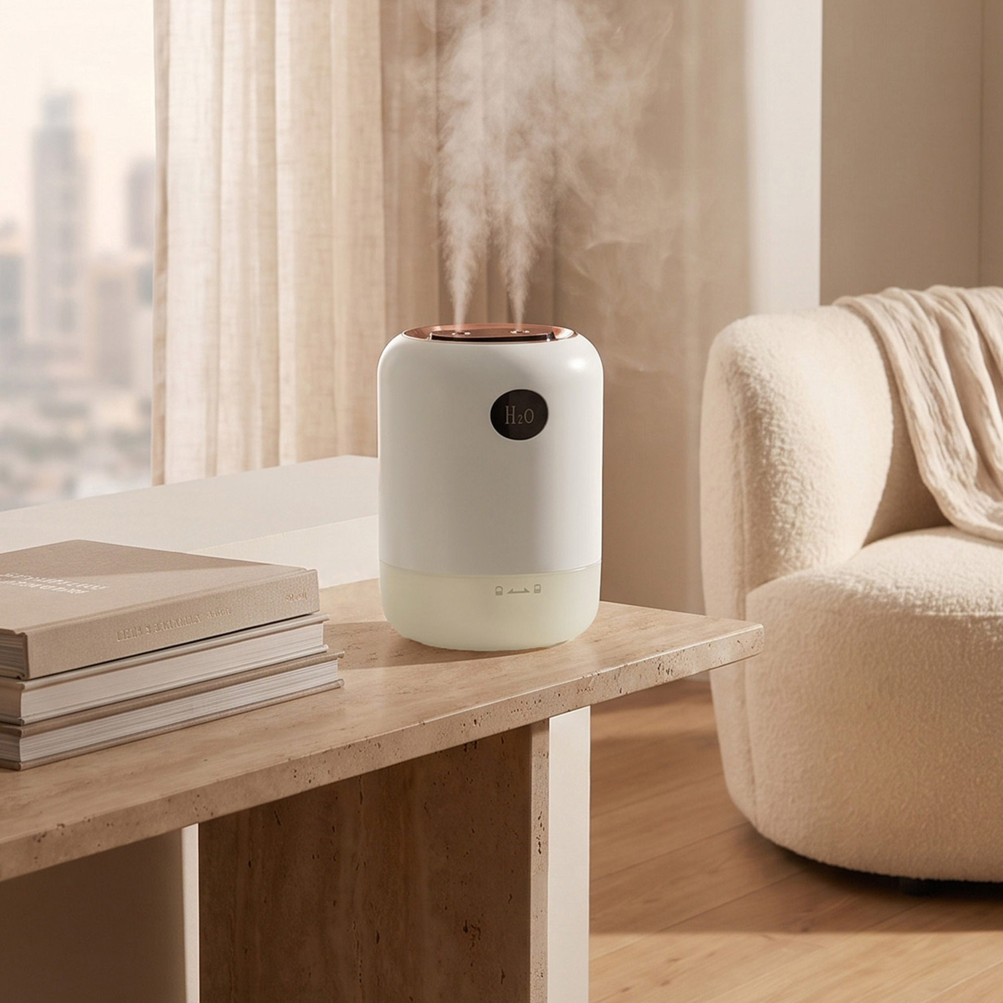 Zenith Electric Humidifier - 700 ml-household-homefragrance-airrevitalisersandhumidifiers-image-4