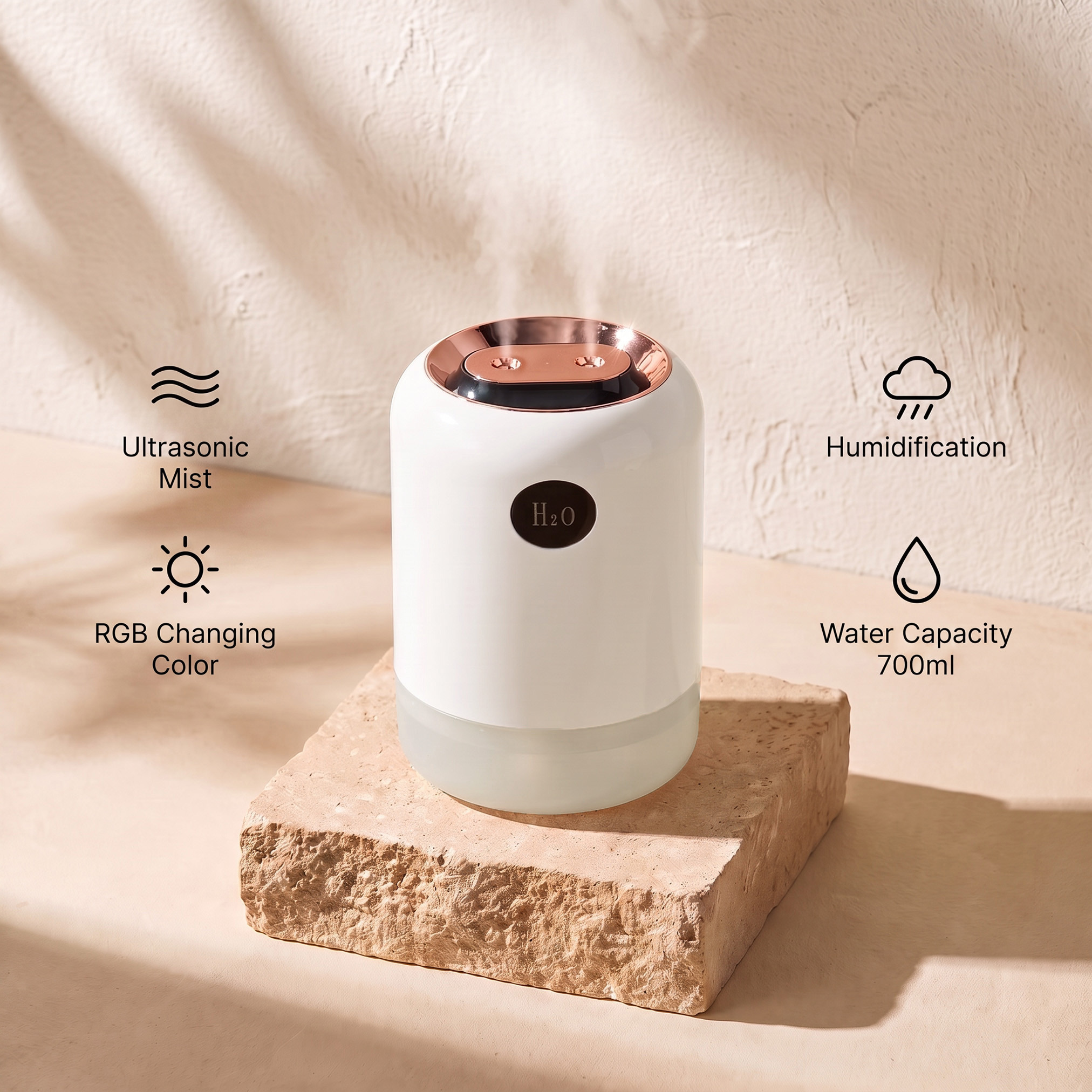 Zenith Electric Humidifier - 700 ml-household-homefragrance-airrevitalisersandhumidifiers-image-6