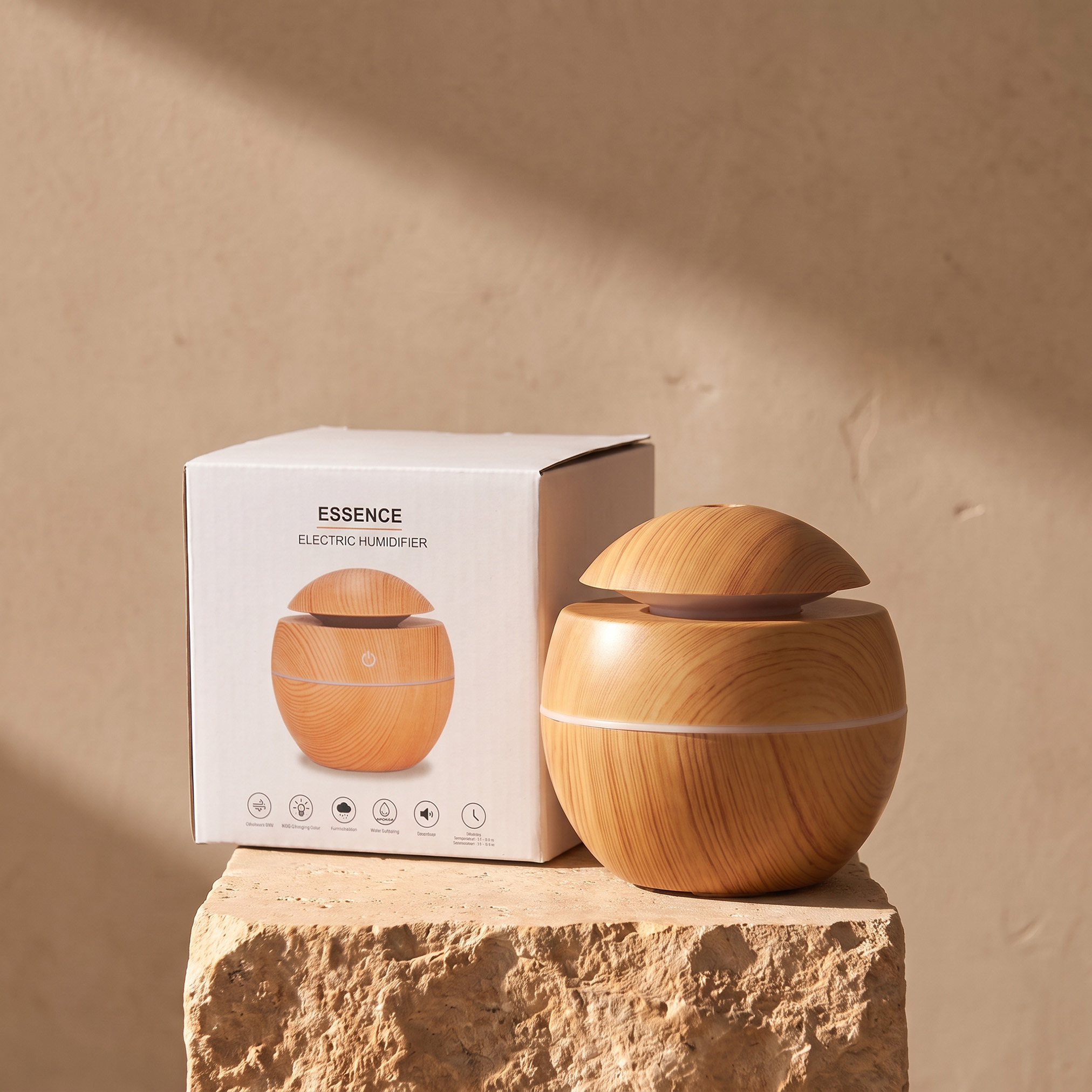 Essence Electric Humidifier - 200 ml-household-homefragrance-airrevitalisersandhumidifiers-image-5