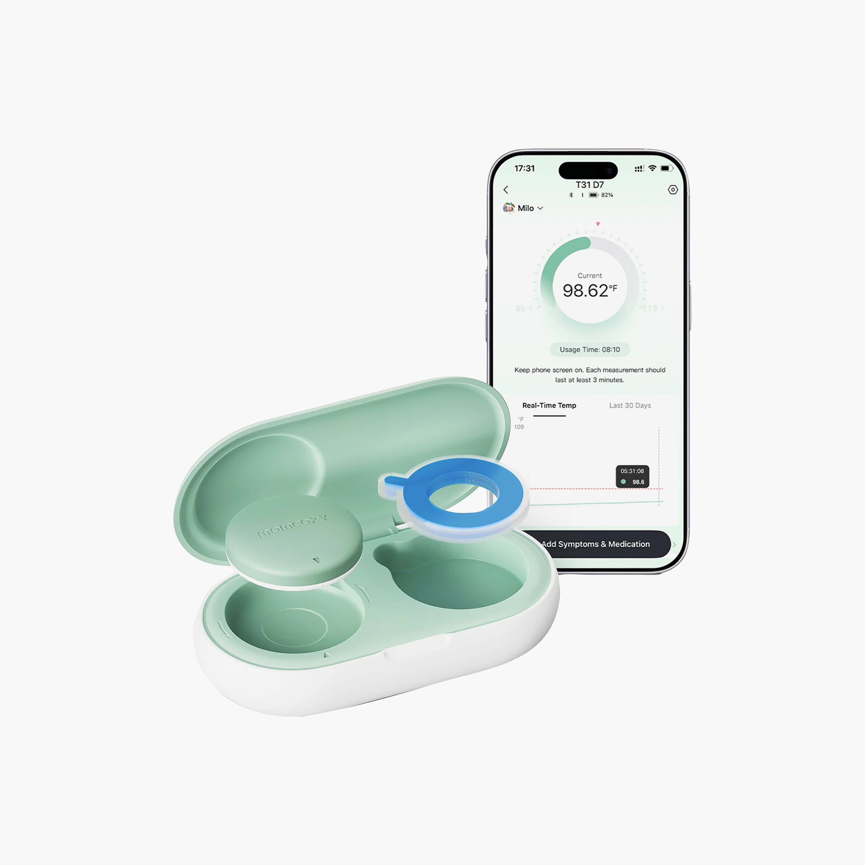 Momcozy Wearable Smart Thermometer with App Monitoring-baby-healthandsafety-thermometersandaspirators-image-7