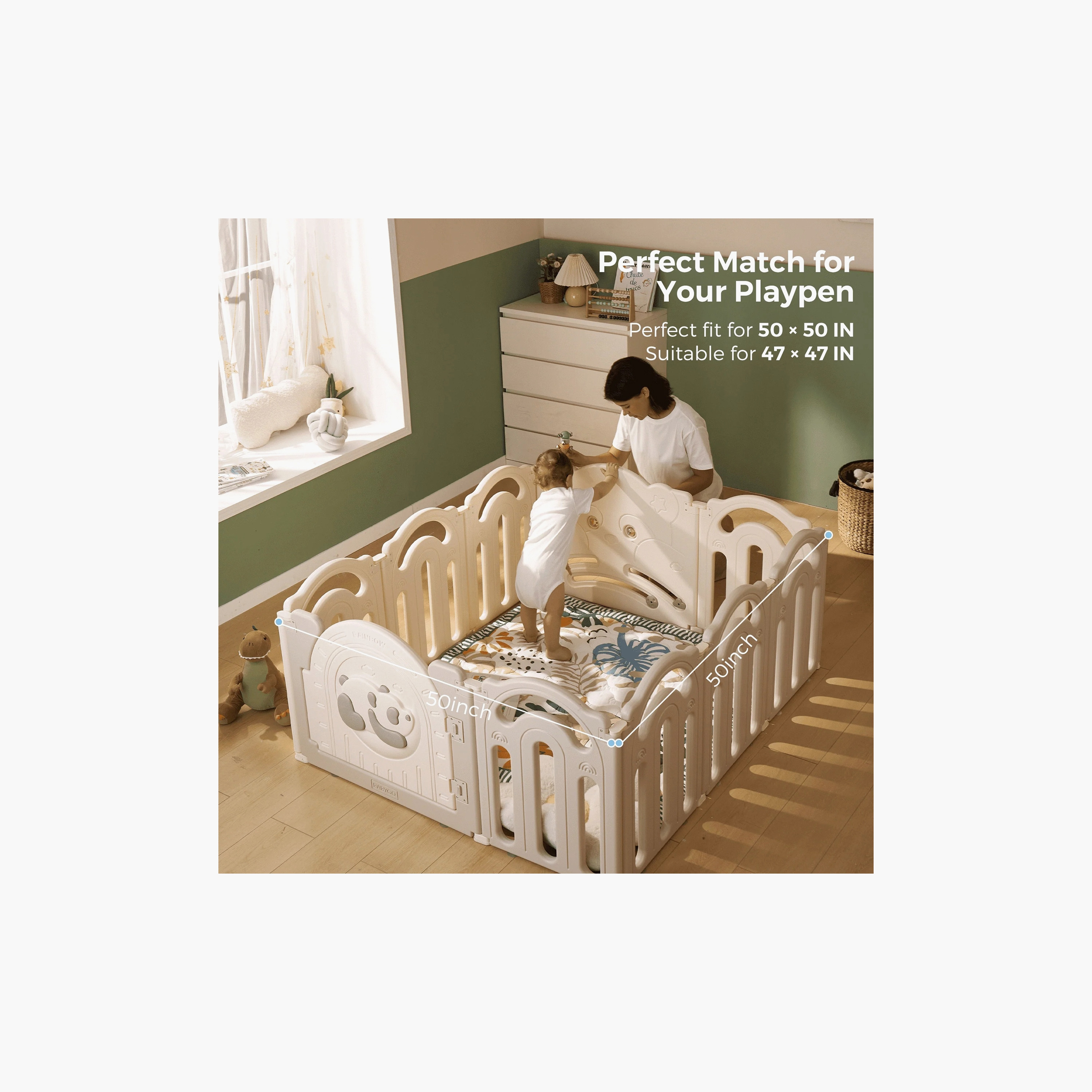 Momcozy High Density Portable Playmat-baby-infantactivity-playpensandplaymats-image-7