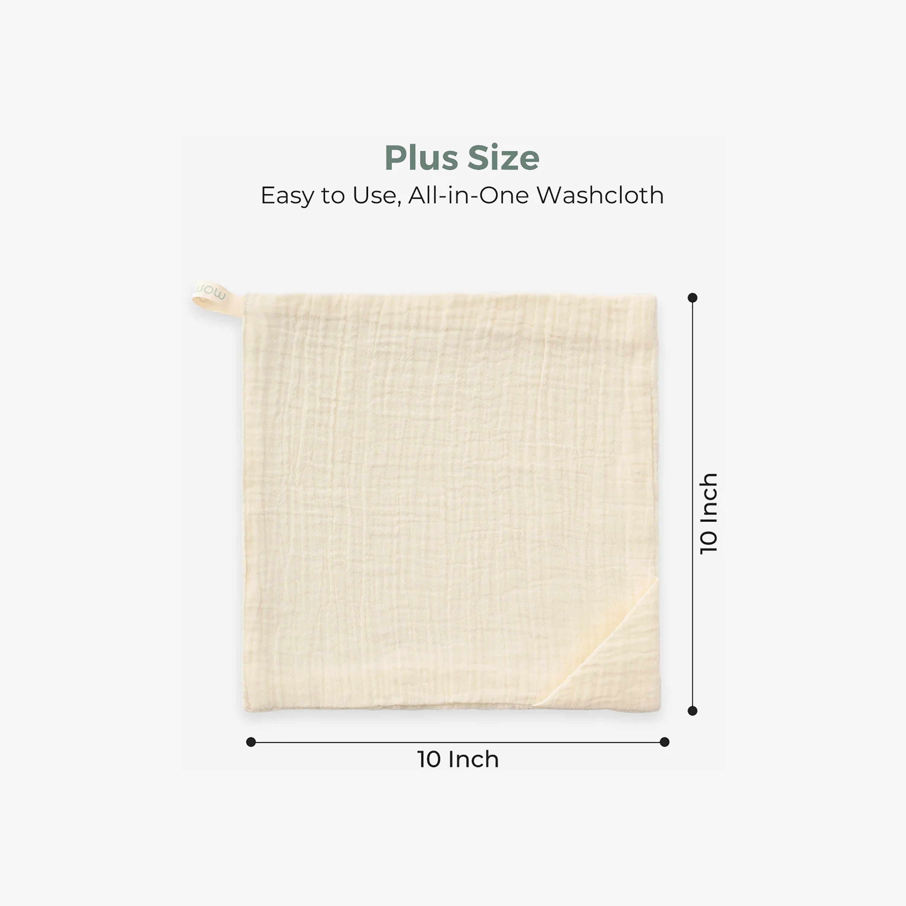 طقم مناشف غسيل قطنية للأطفال من مامكوزي - 5 قطع-baby-bathandcare-towels-image-7