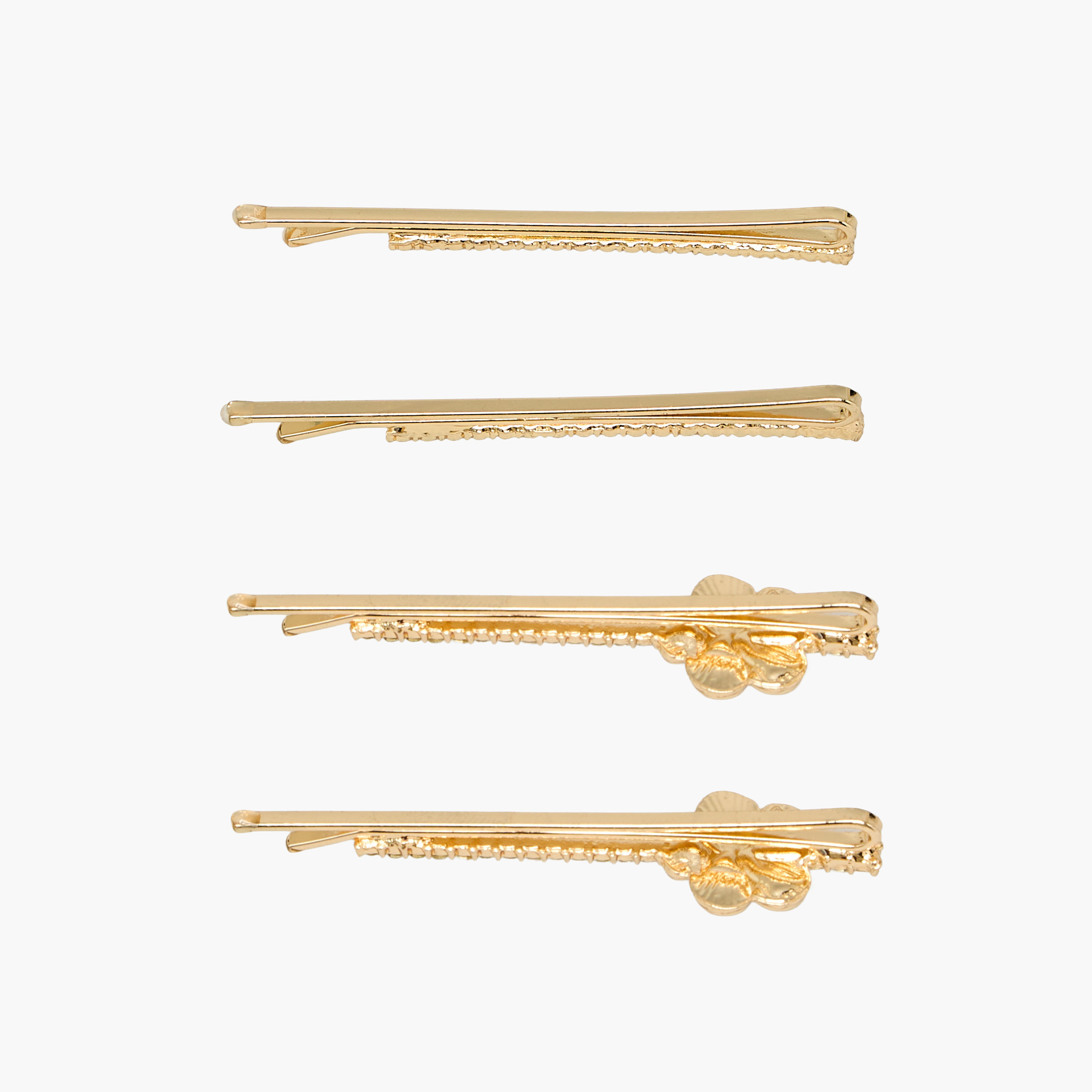 طقم دبابيس شعر مزينة 4 قطع-women-hairaccessories-clips-image-3