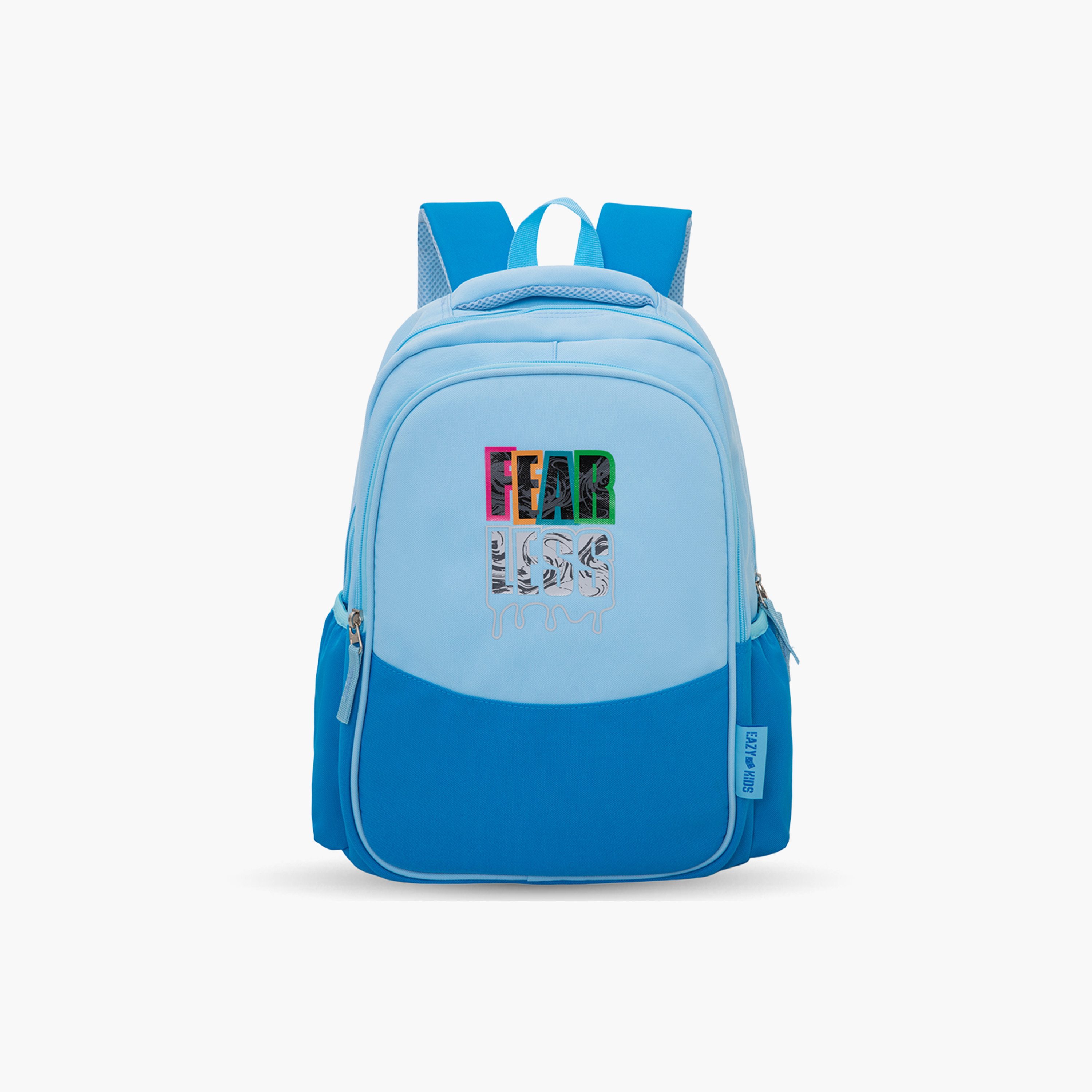 Eazy Kids Lightweight School Bag with Laptop Sleeve - Fearless - Blue - 15.3 Inch-school-bagsandbackpacks-backpacks-image-1