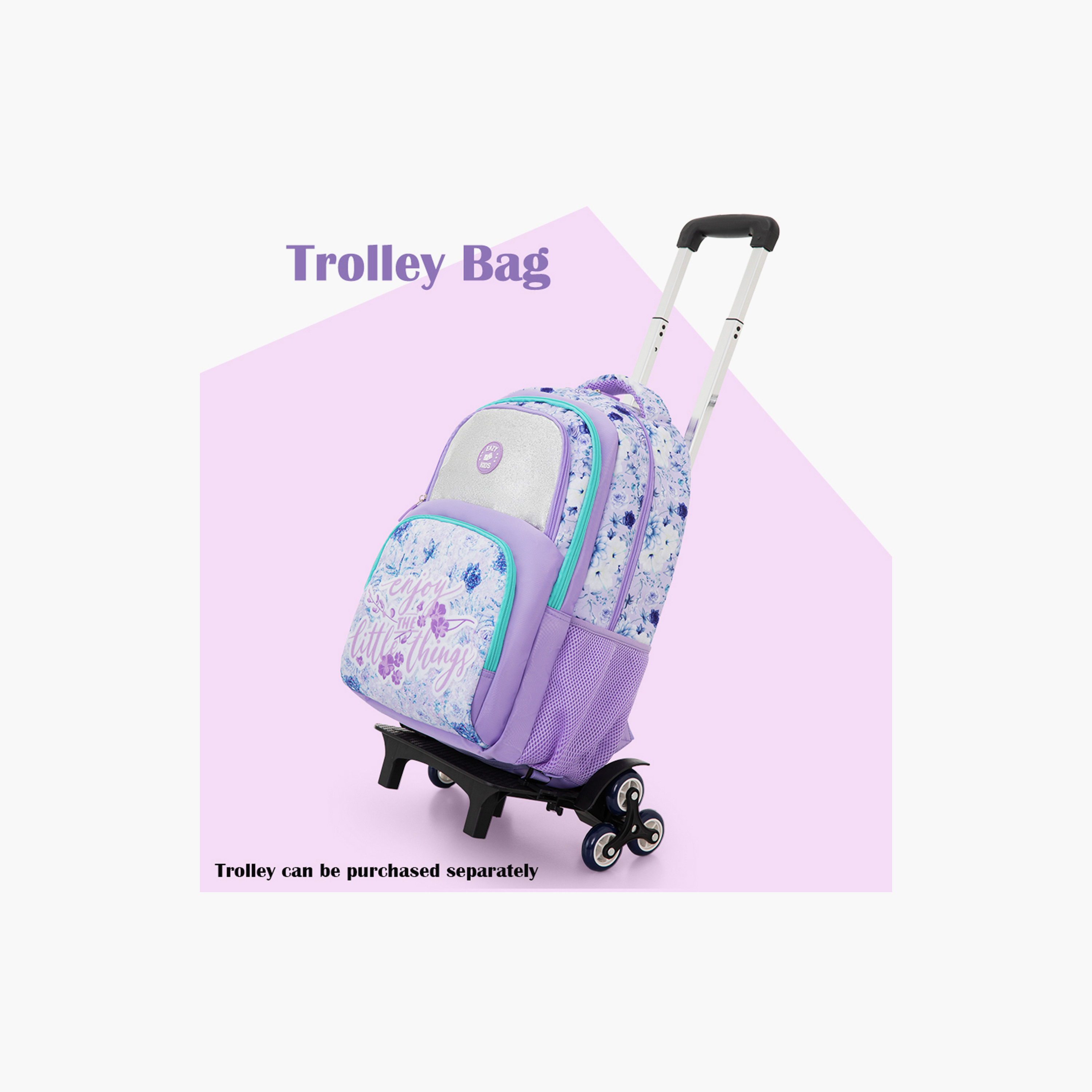 Eazy Kids 3-Piece School Bag Set with Laptop Compartment - Purple - 18 Inch-school-bagsandbackpacks-backpacks-image-5