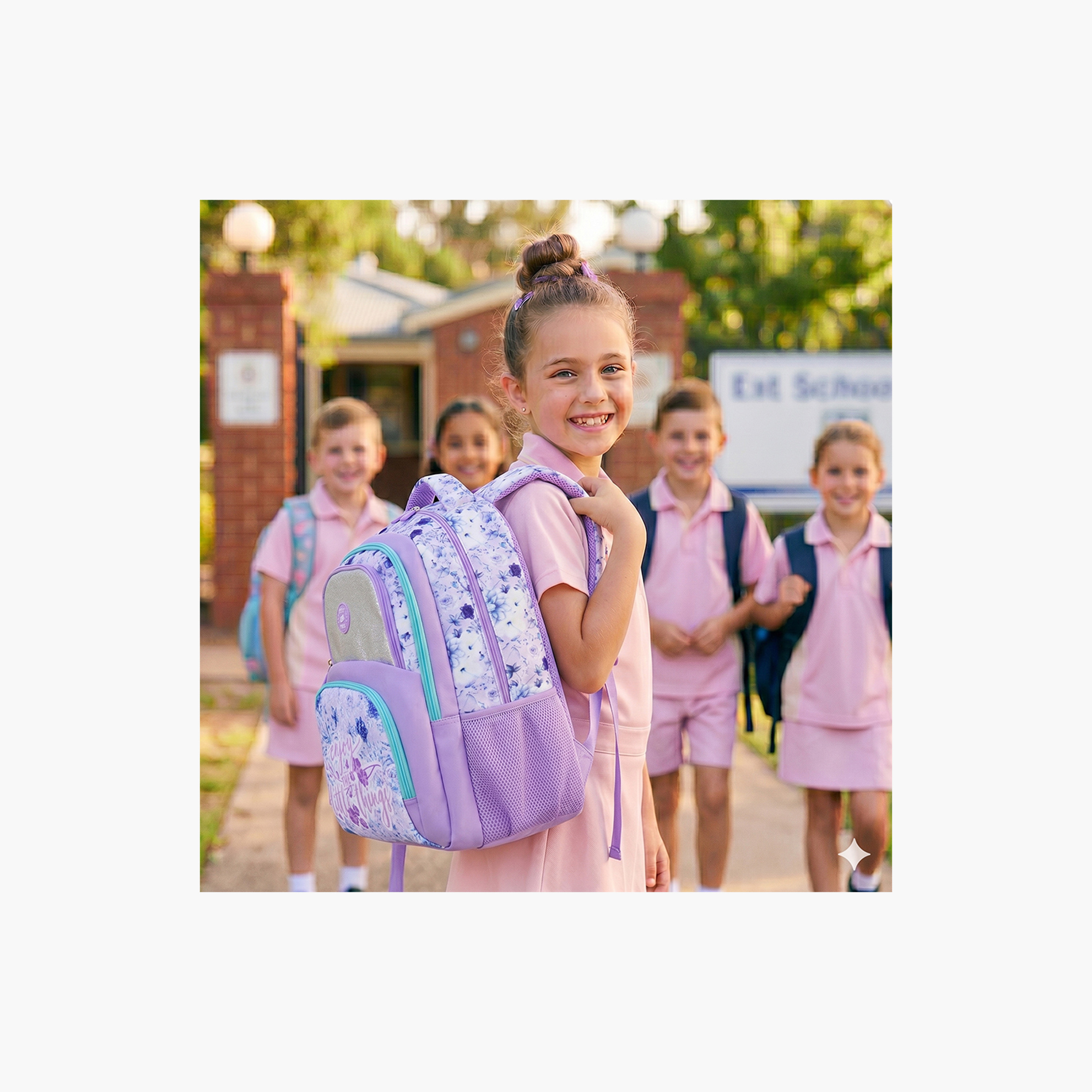 Eazy Kids 3-Piece School Bag Set with Laptop Compartment - Purple - 18 Inch-school-bagsandbackpacks-backpacks-image-8