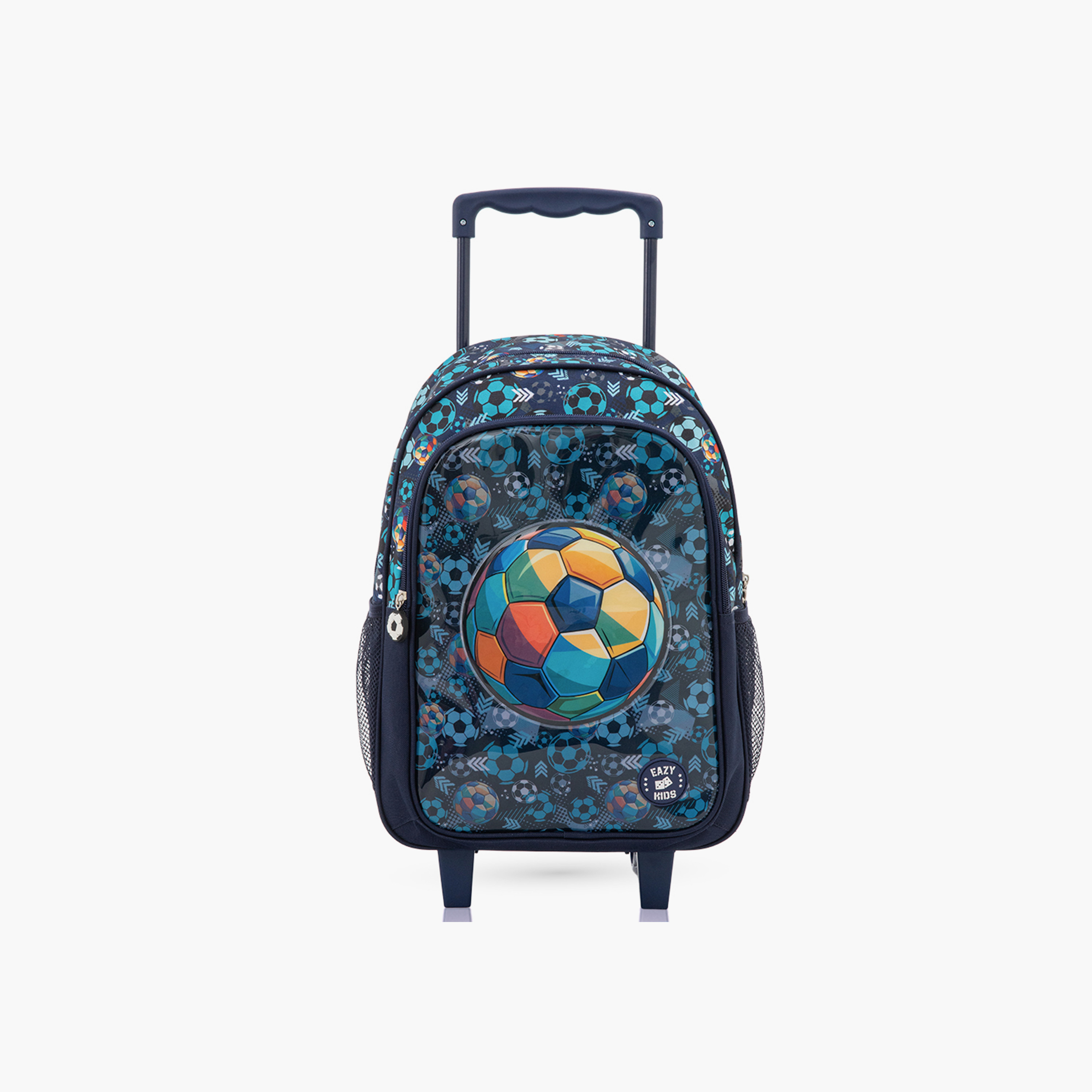 Eazy Kids 5-Piece Trolley School Bag Set with Wheels - Soccer Blue - 17 Inch-school-bagsandbackpacks-backpacks-image-14