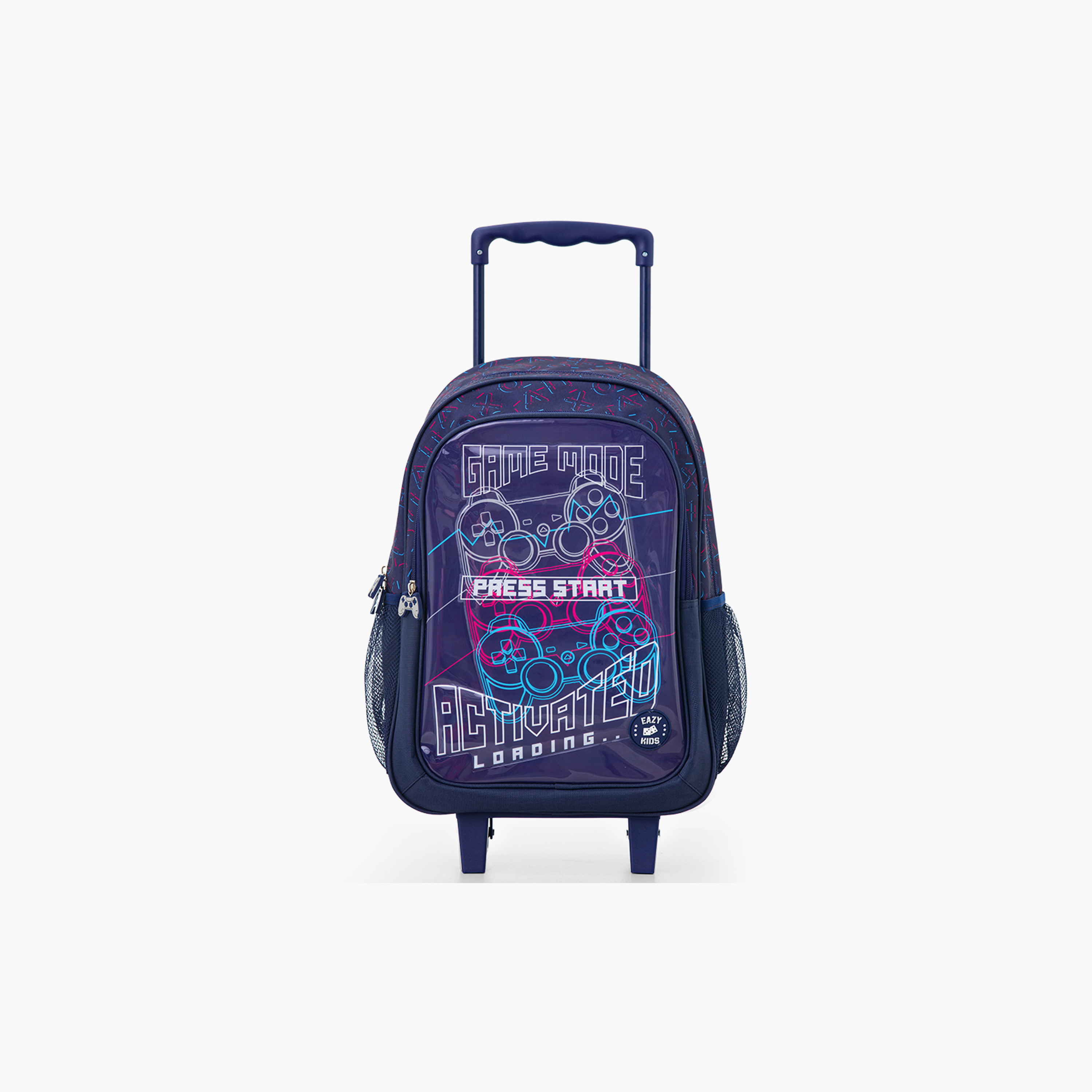 Eazy Kids 5-Piece School Combo Trolley Bag Set - Game Mode Black - 17 Inch-school-bagsandbackpacks-backpacks-image-14
